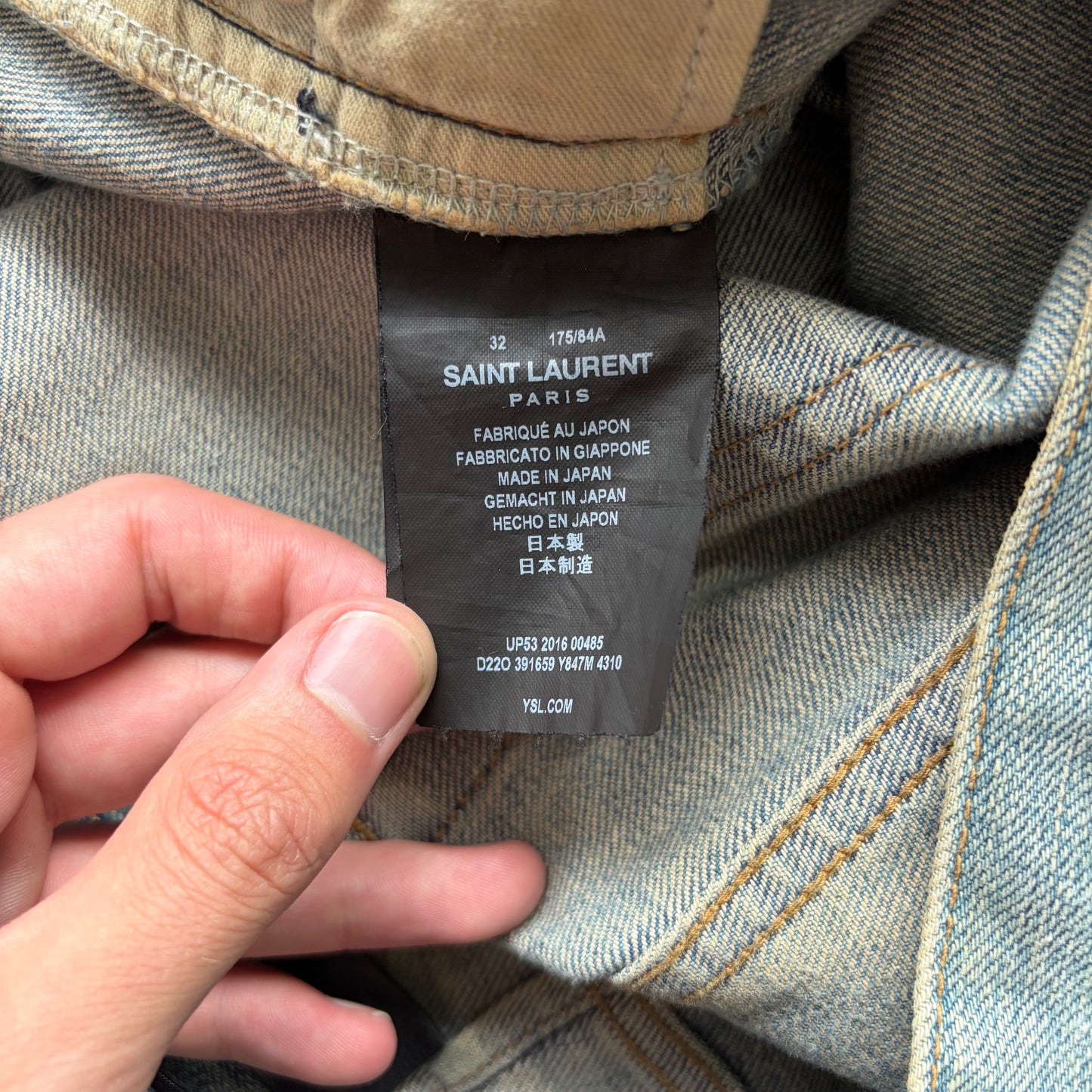 Saint Laurent Paris 2016 Crash Denim (32)