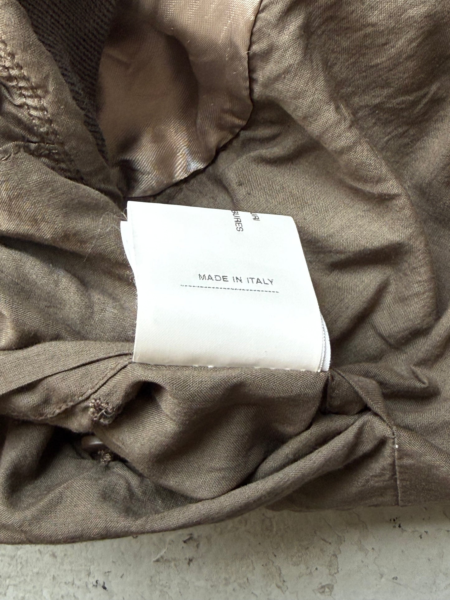 Rick Owens SS12 NASKA Grained Lamb Dust Jacket (40)