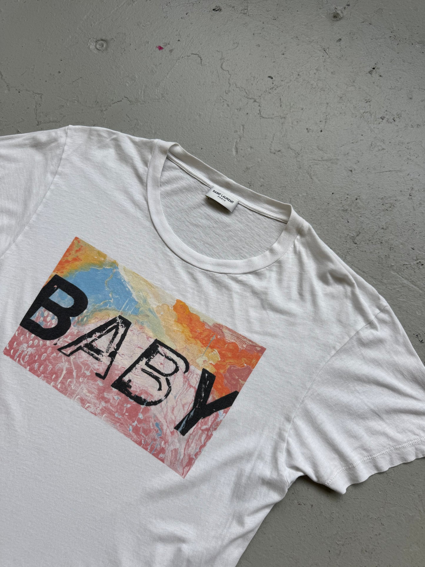 Saint Laurent Hedi Slimane Baby Short Sleeve (S)