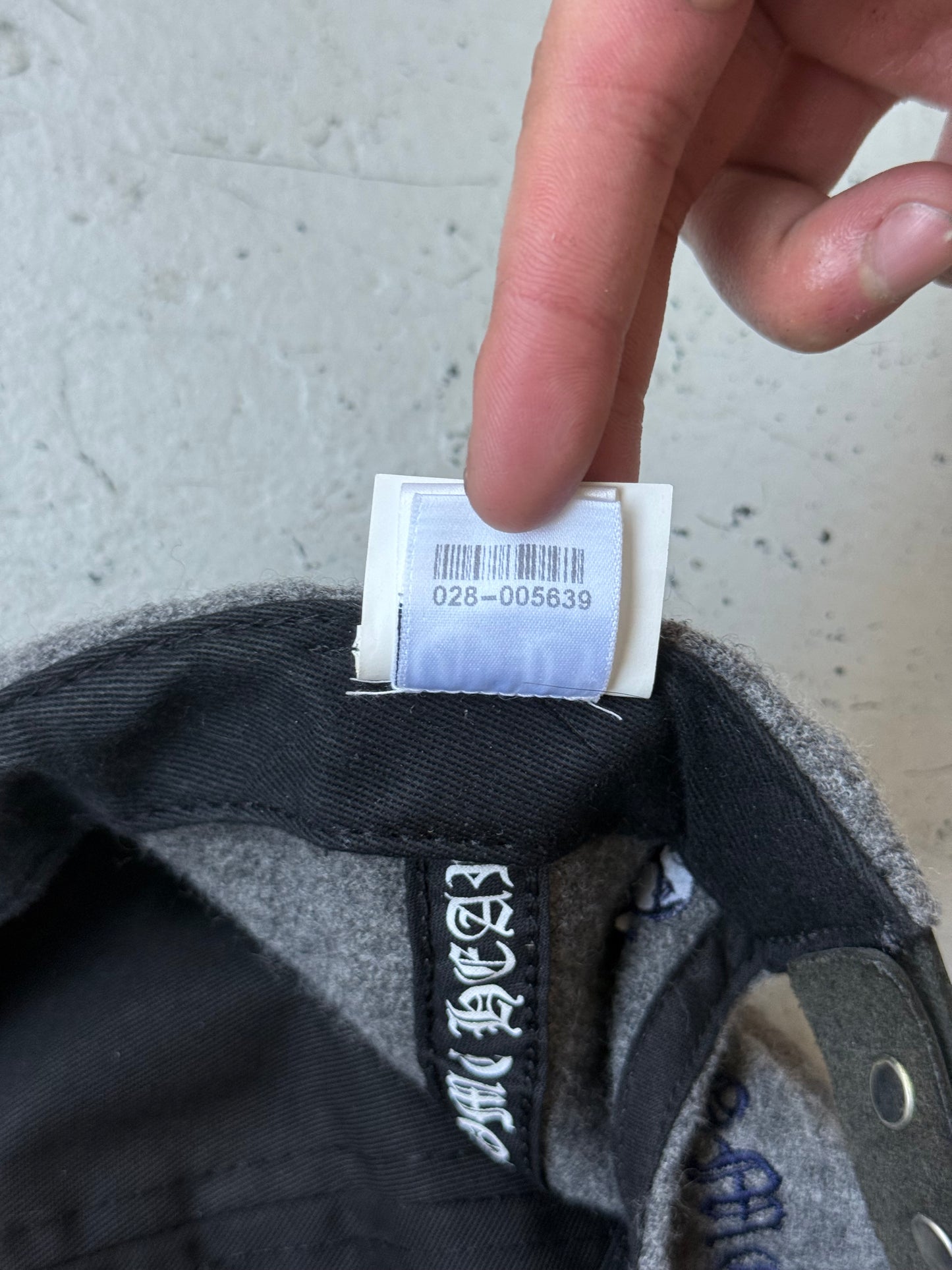 Chrome Hearts Wool Cemetery Cross Hat (OS)