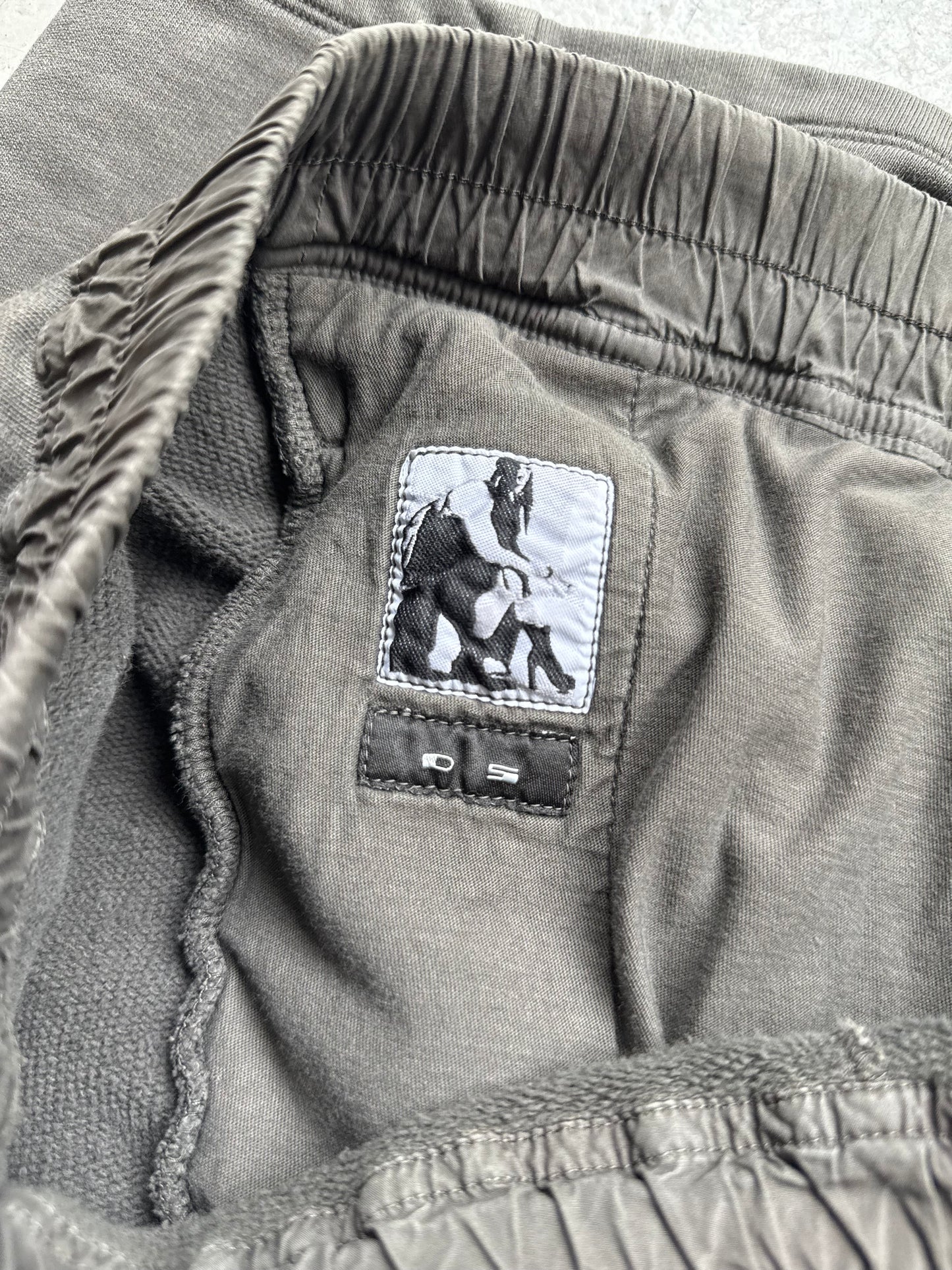Rick Owens DRKSHDW FW14 Dark Dust Cotton Pod Shorts (S)