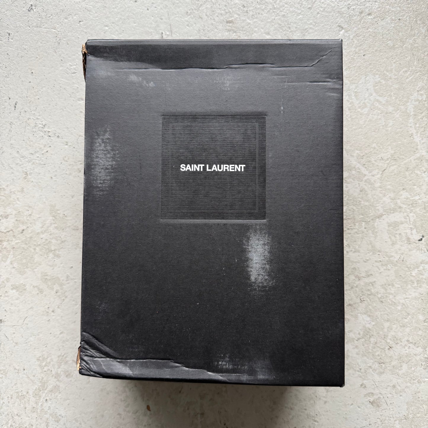 Saint Laurent Paris SL01H Black High Top Sneakers (39.5)