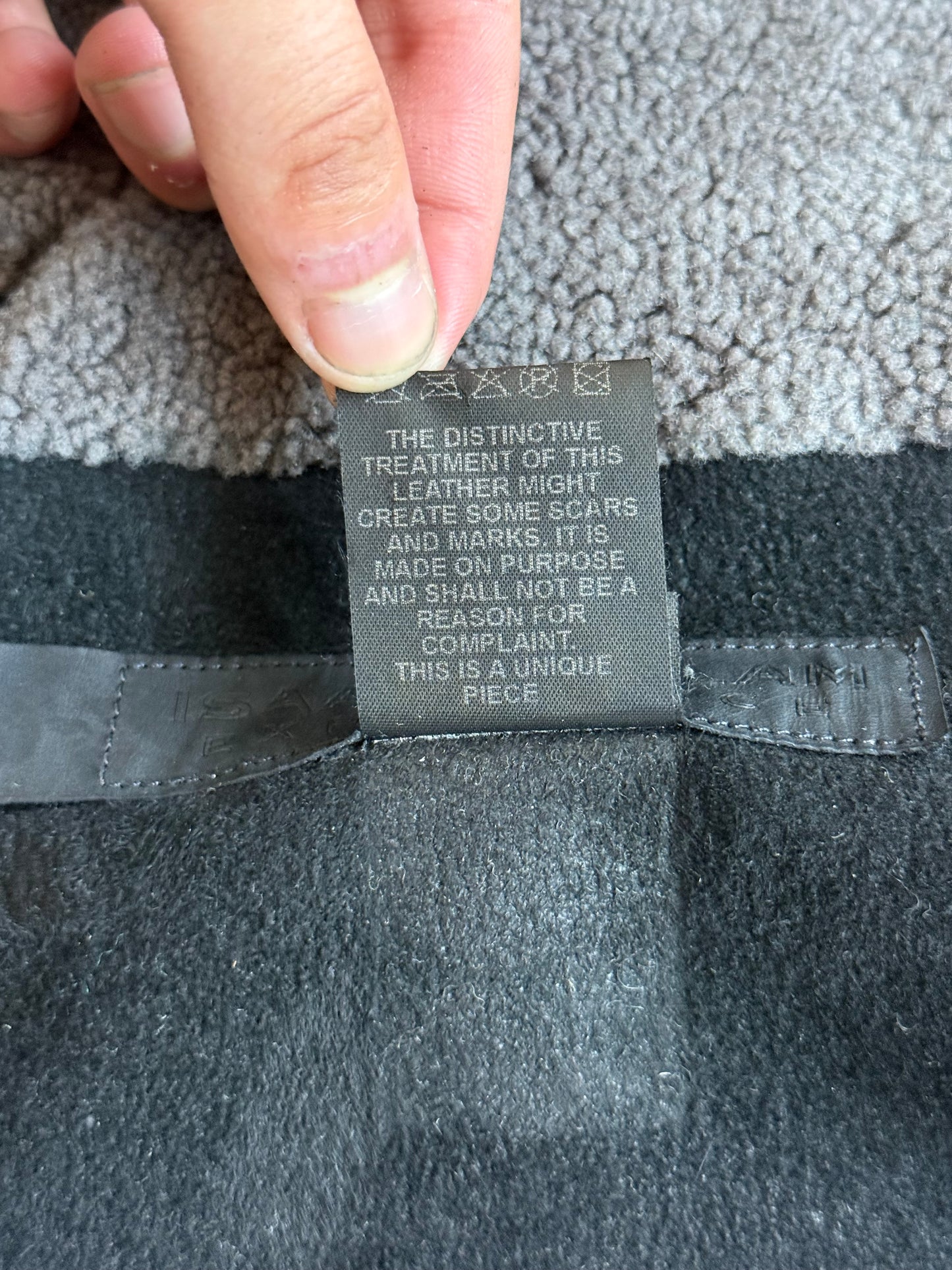 Isaac Sellam Eperience Lambskin Shearling Gimp (36)