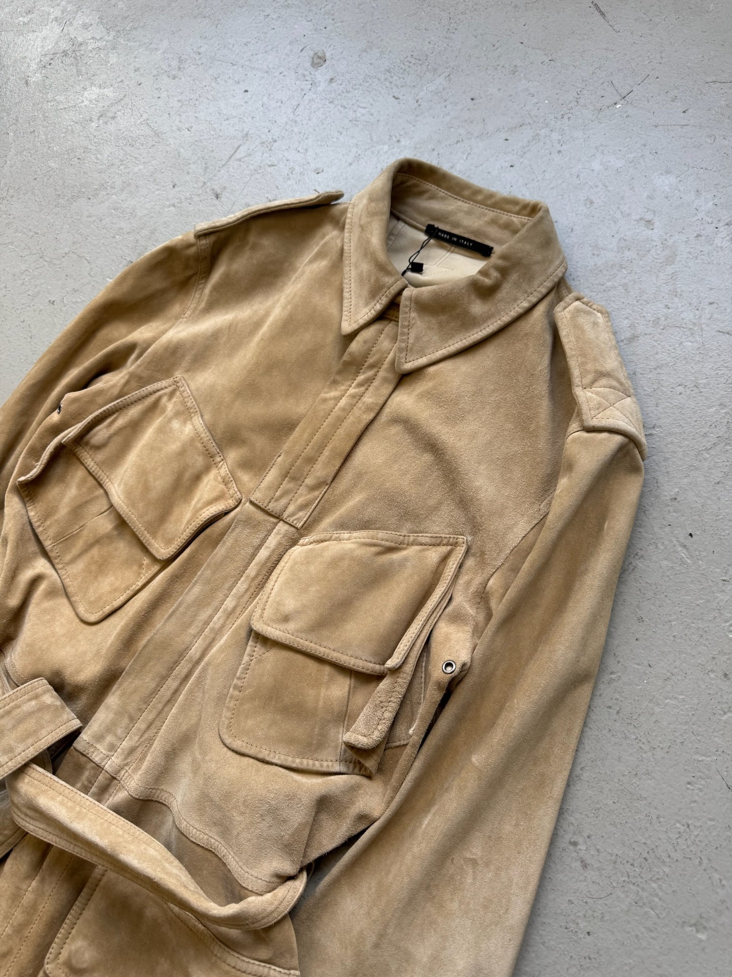 Gucci Tom Ford Suede Jacket (48)