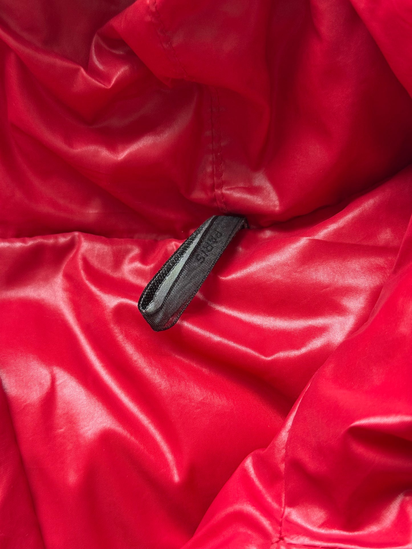 Dior Homme AW07 "Navigate" Red Hooded Puffer Vest (44)