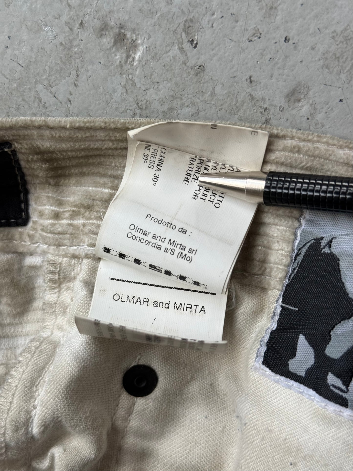 Rick Owens DRKSHDW SS09 Bleach Courdoroy Detroit Cut (34)
