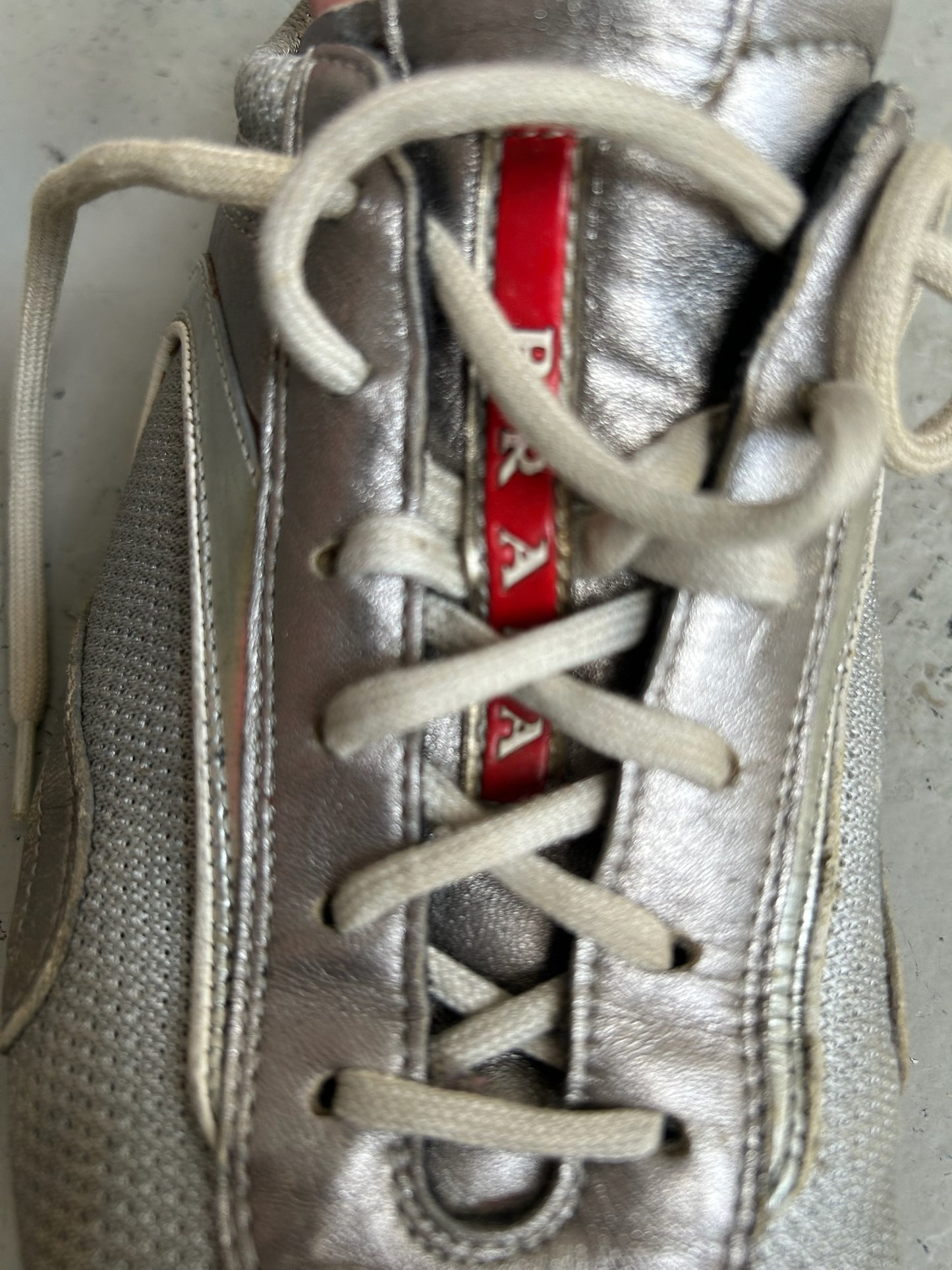 Prada Montecarlo Grey Sneakers (6)