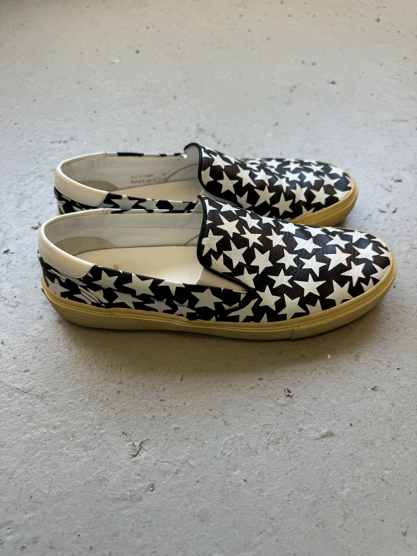 Saint Laurent Paris Venice Slip On Sneakers (41)