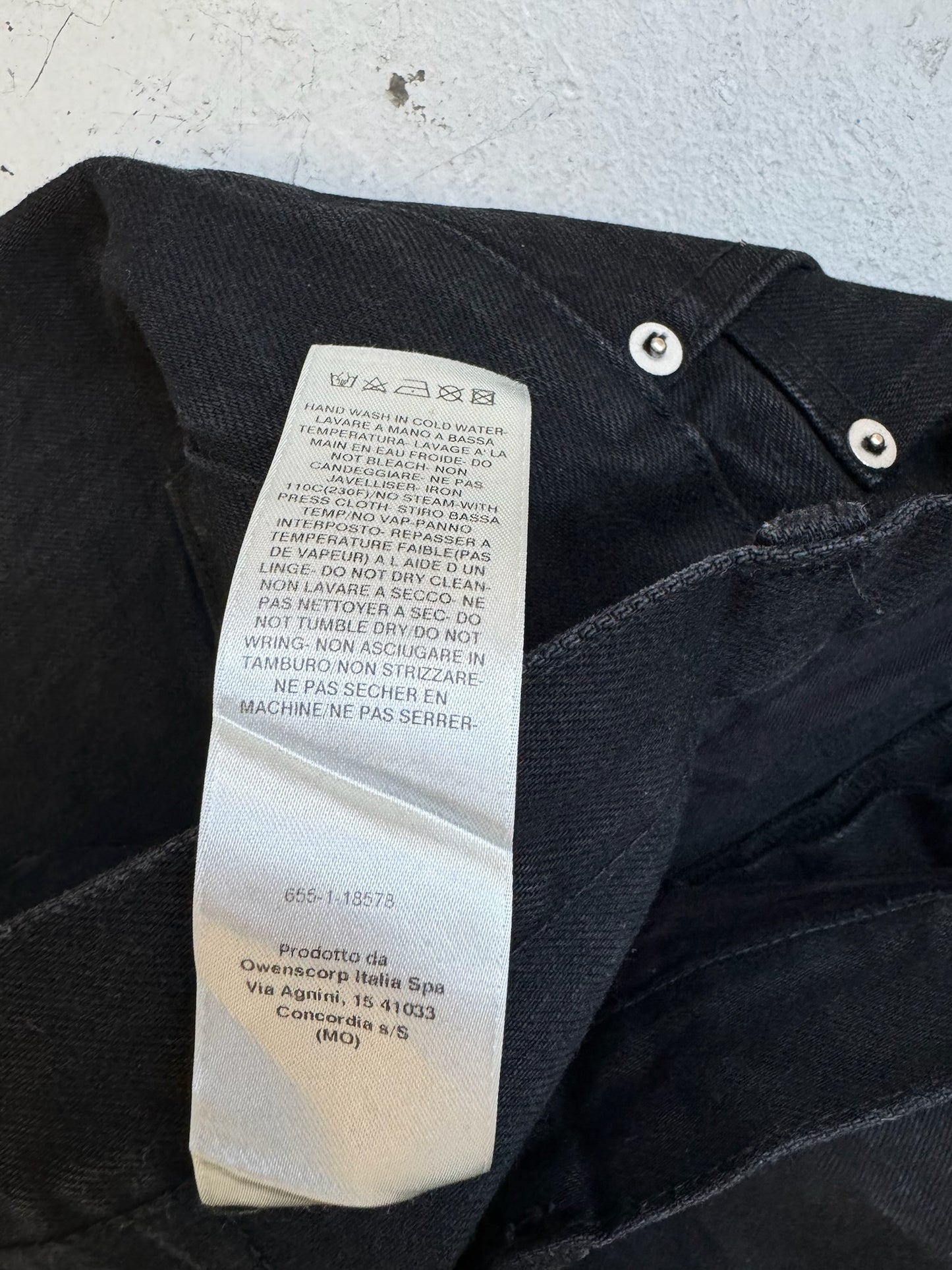 Rick Owens Drkshdw Bolans Bootcut Japanese Denim (31)