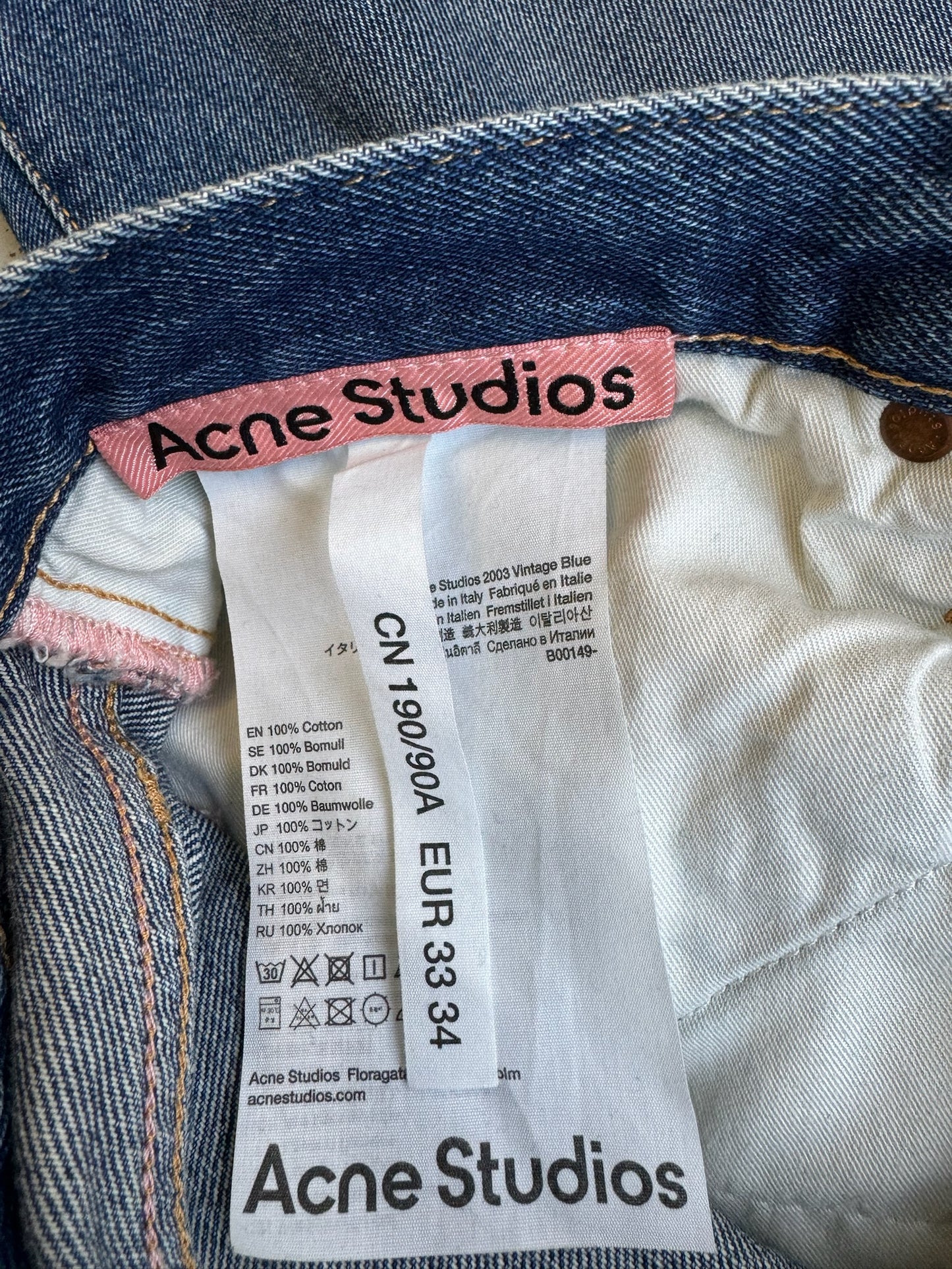 Acne Studios Light Wash Denim (33)