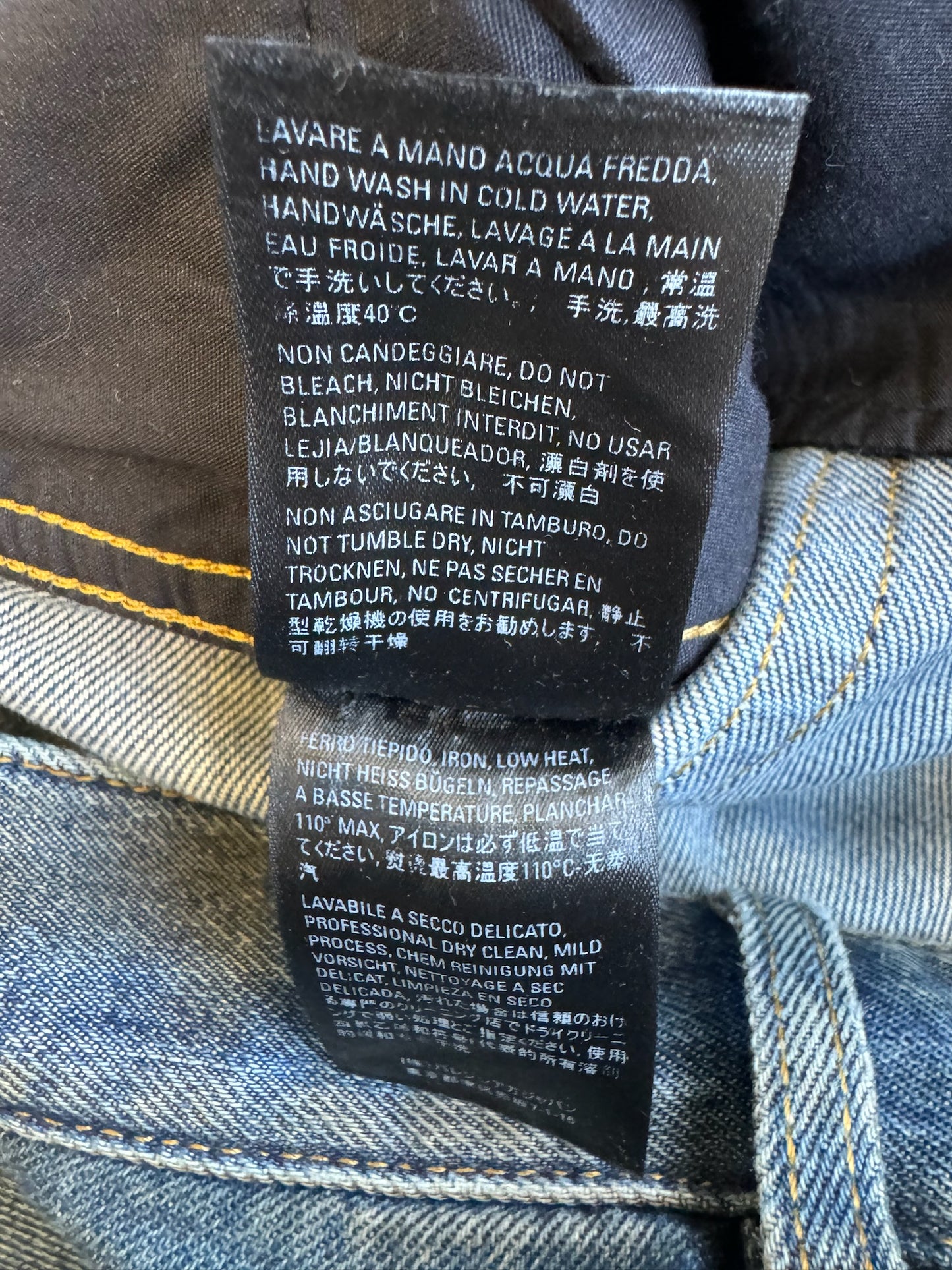 Balenciaga Light Wash Bootcut Denim (30)