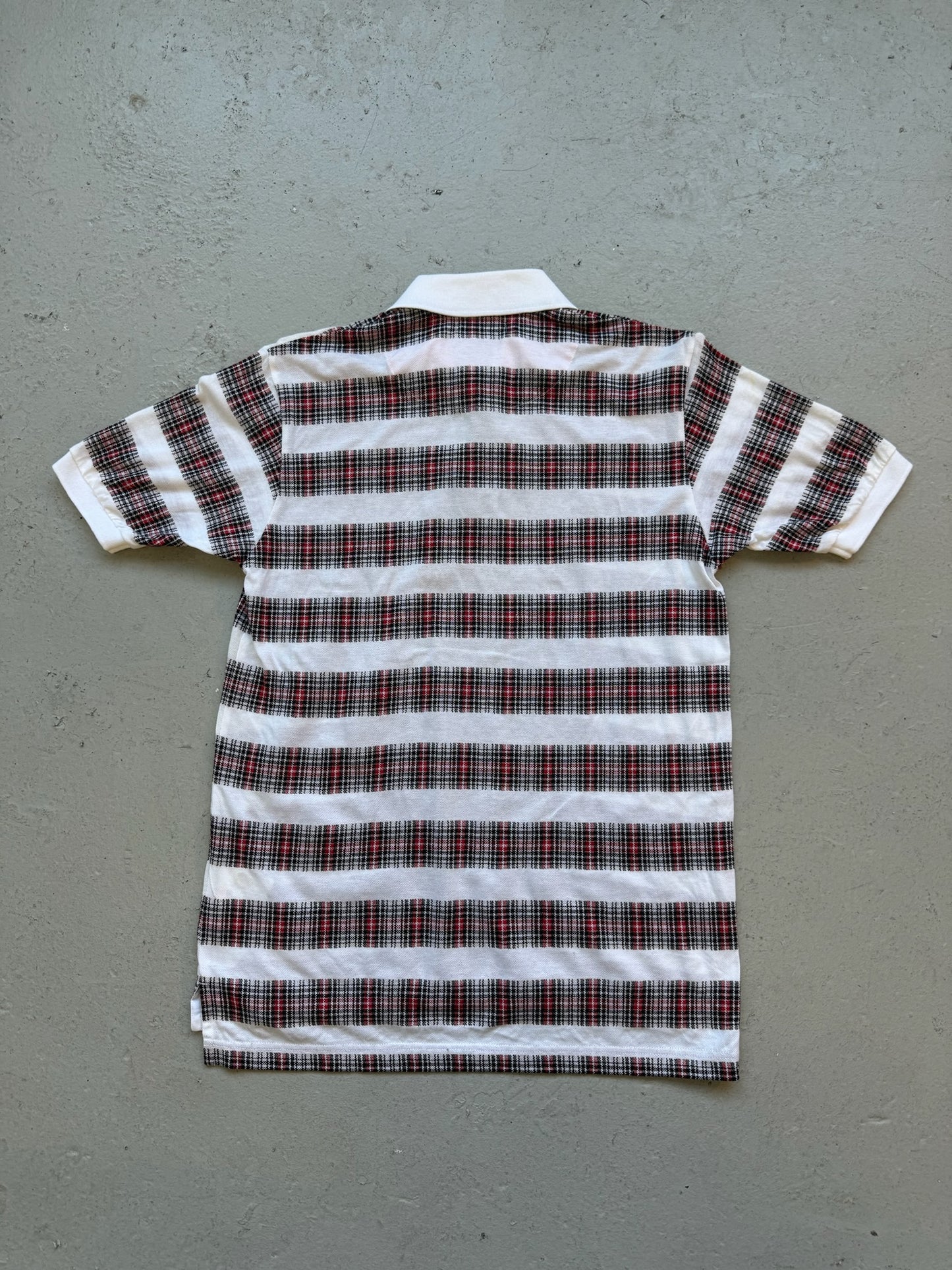 Comme Des Garcons Homme AD2012 Plaid Polo (M)