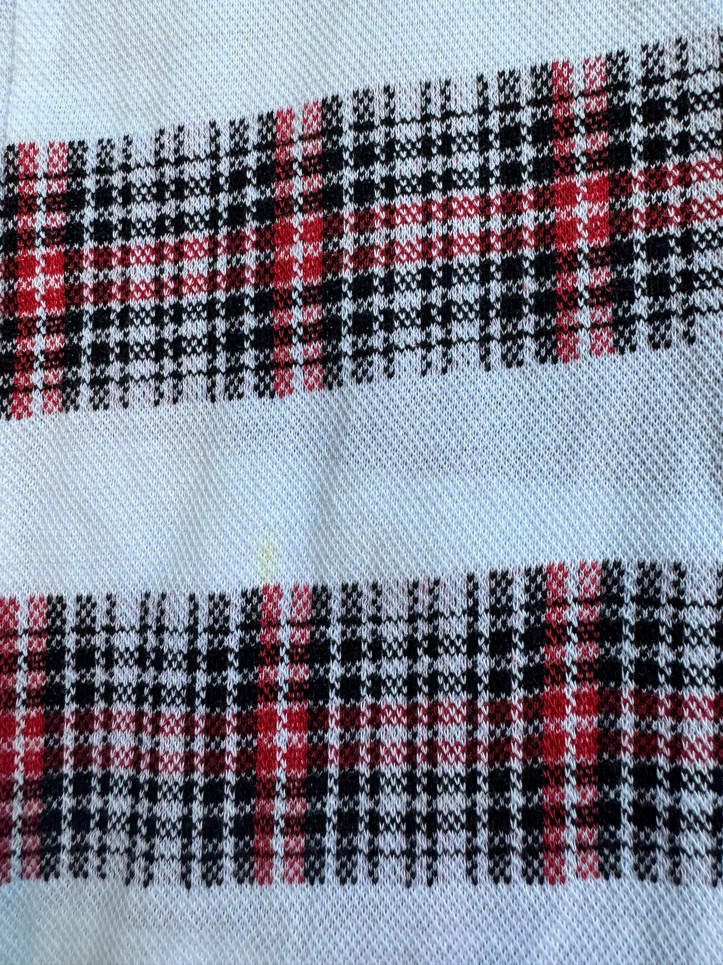 Comme Des Garcons Homme AD2012 Plaid Polo (M)