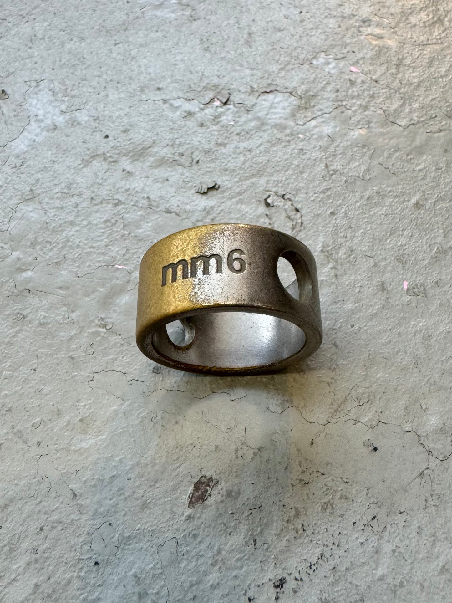 MM6 Logo Ring (OS)