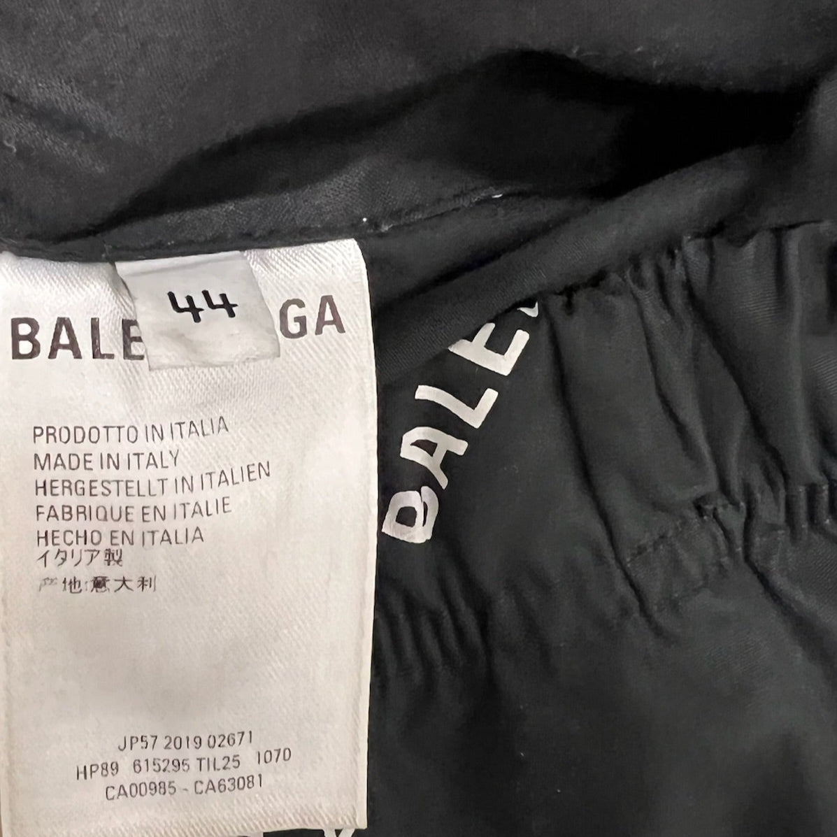 Balenciaga World Food Programme Black Pants (31)