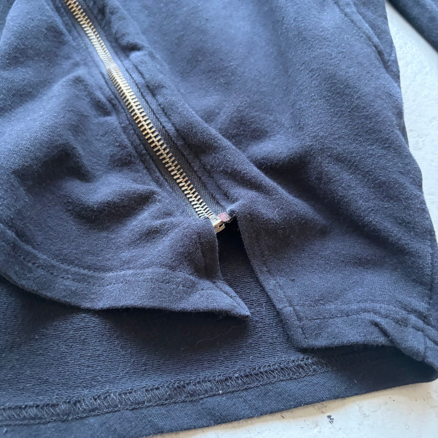 Army Of Me Assymetrical Zip Sweater (S)