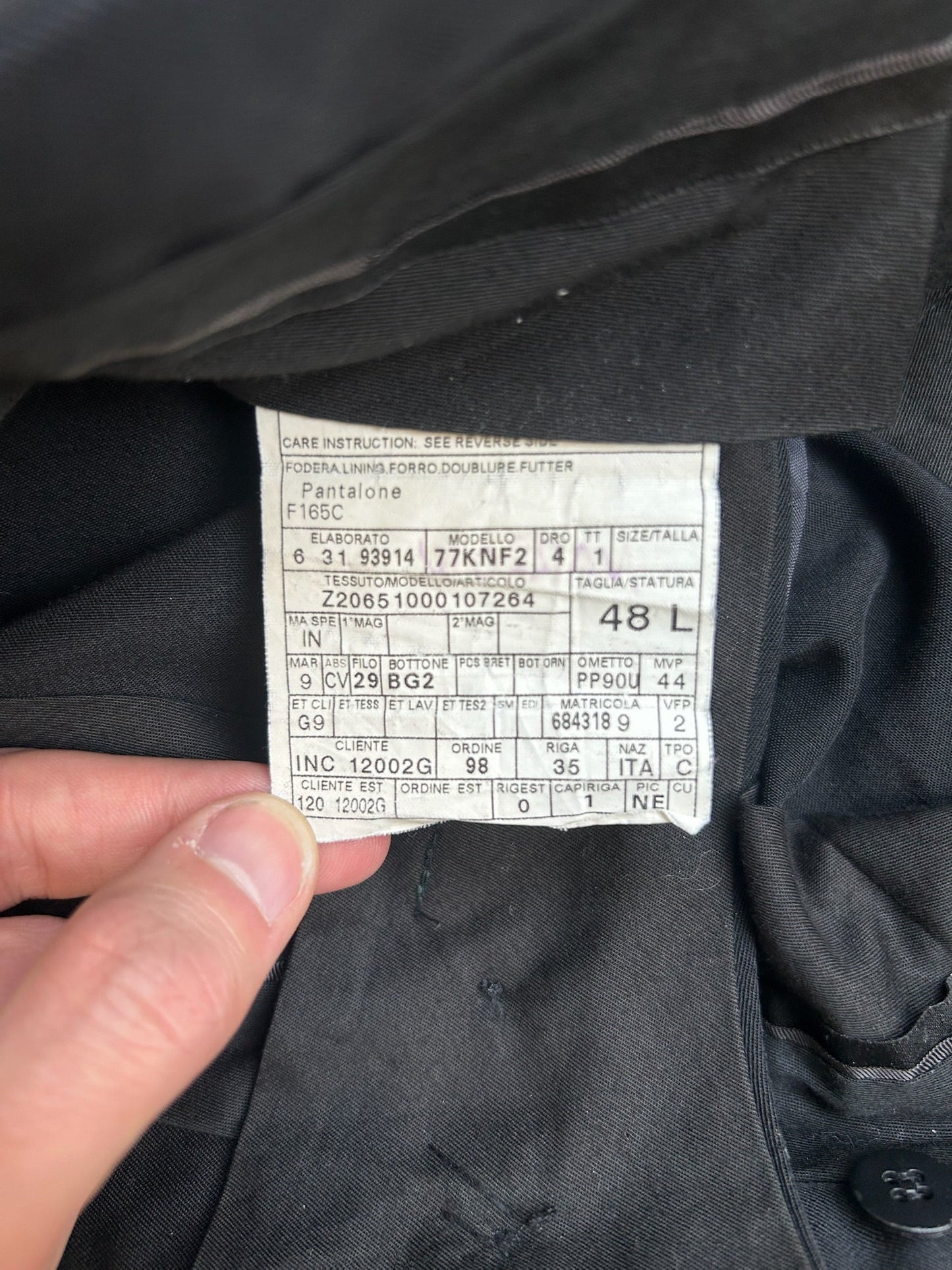 Gucci Black Trousers (48)