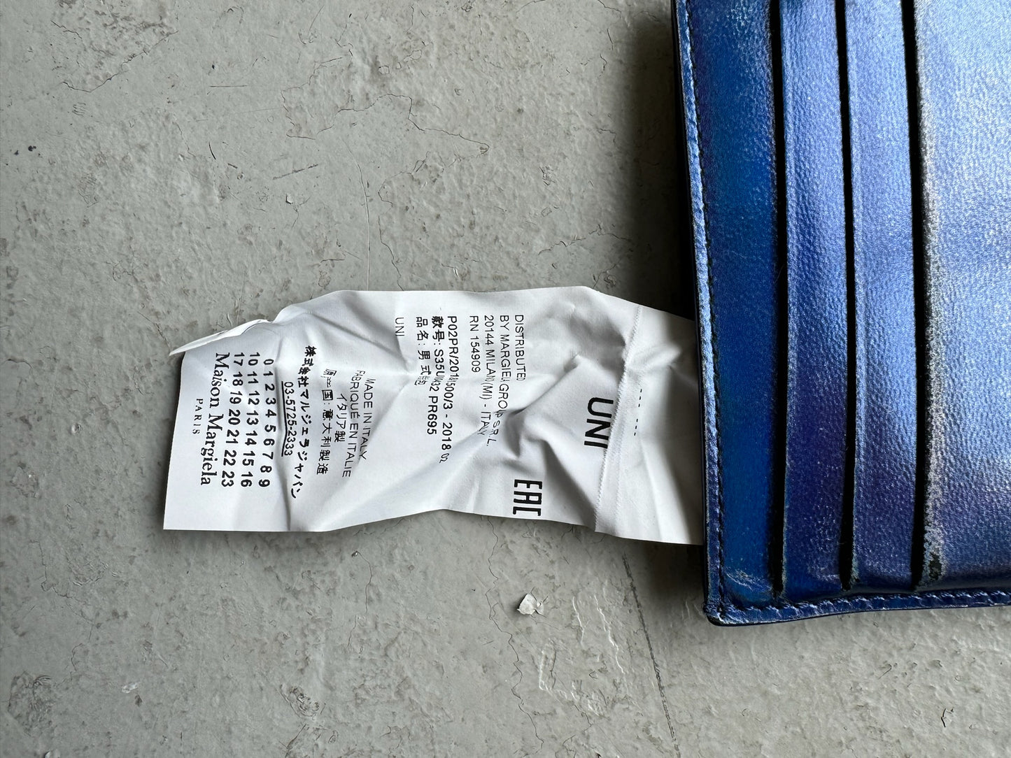 Maison Margiela Metallic Wallet (OS)