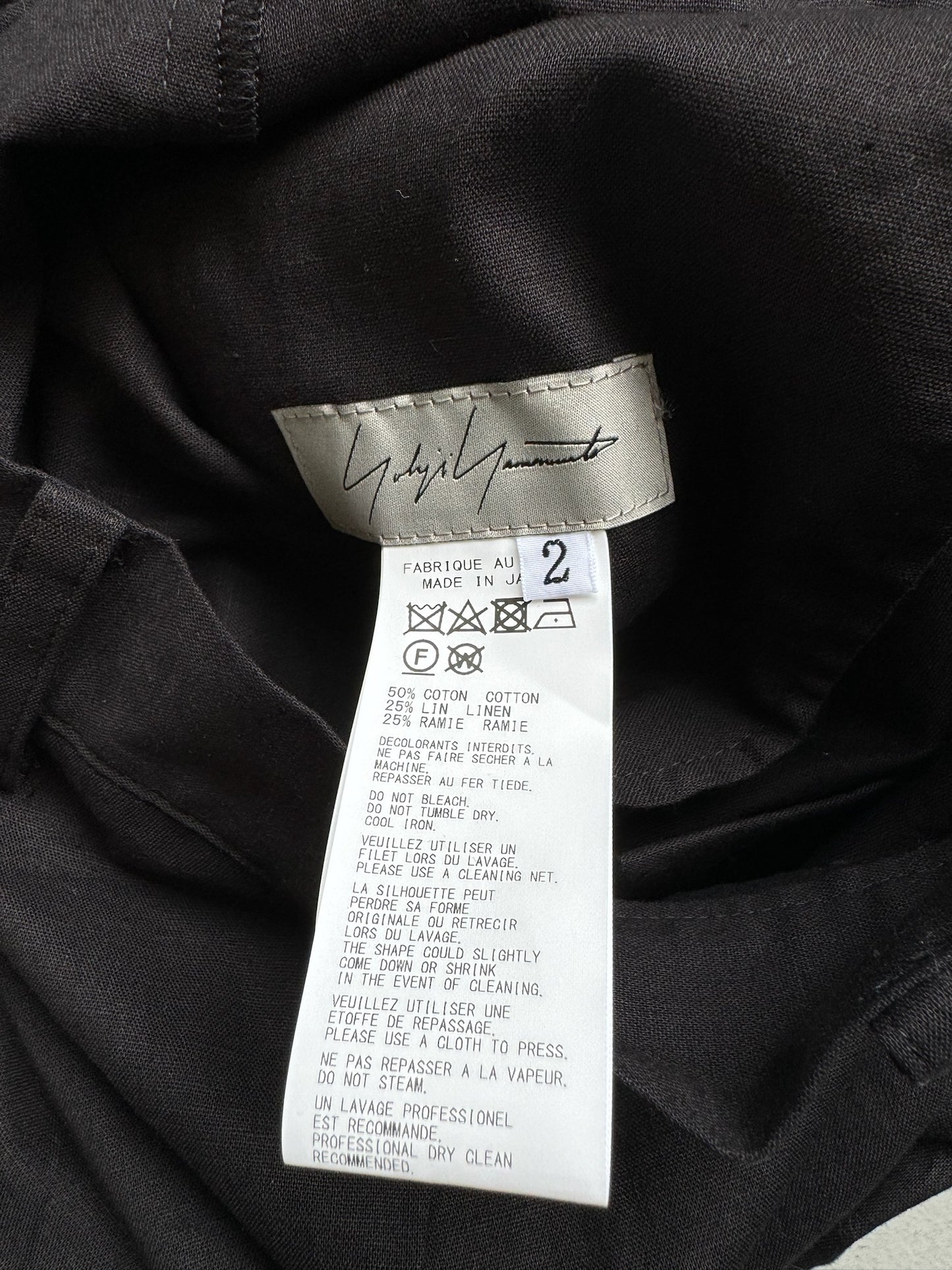 Yohji Yamamoto Long Shorts (2)