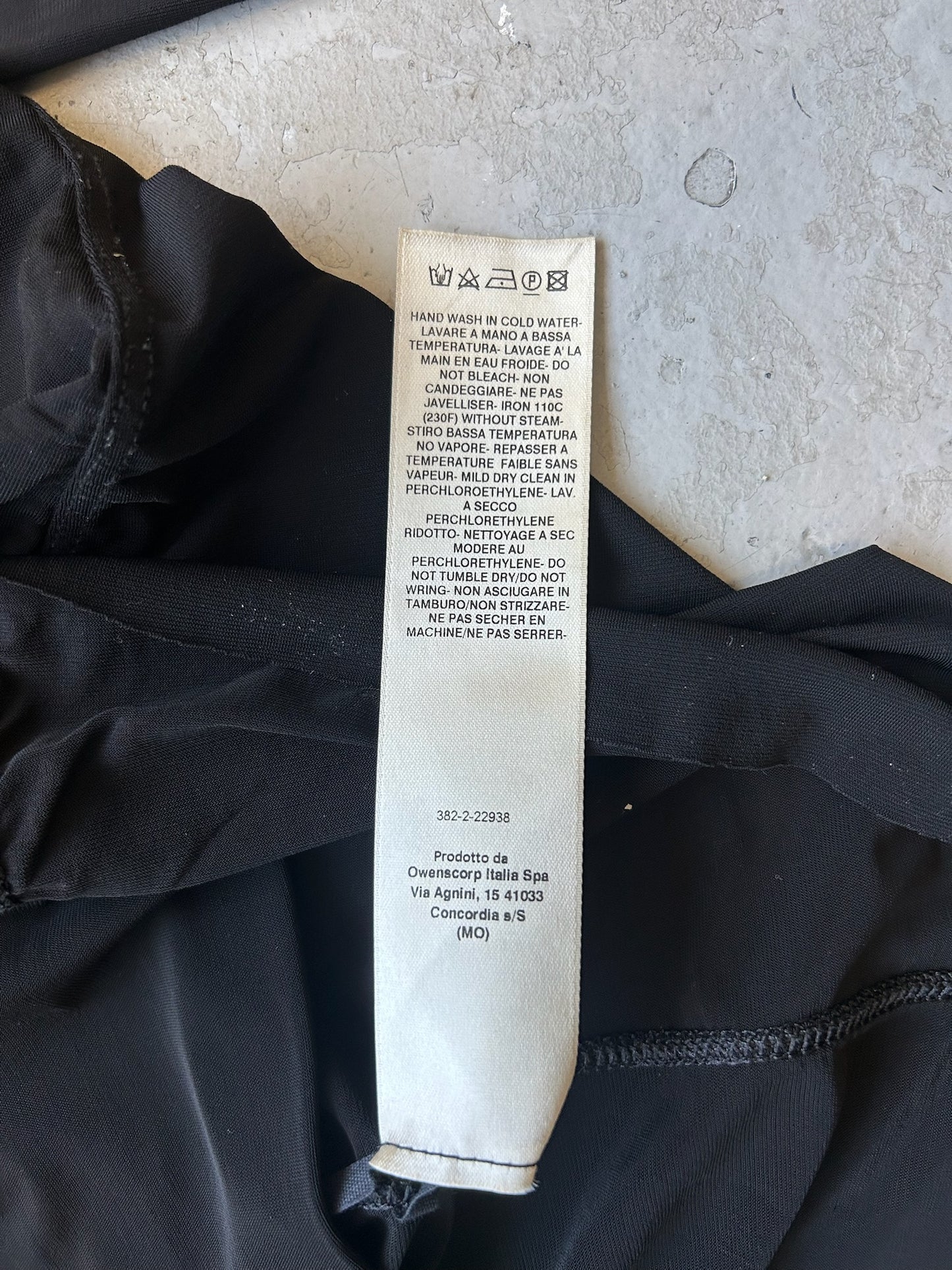 Rick Owens LUXOR FW23 Black HBZ Long Sleeve (XL)