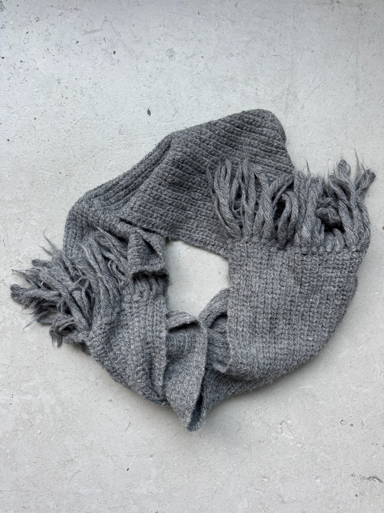 Junya Watanabe x Comme Des Garcons Man Grey Scarf (OS) – marco sqrd