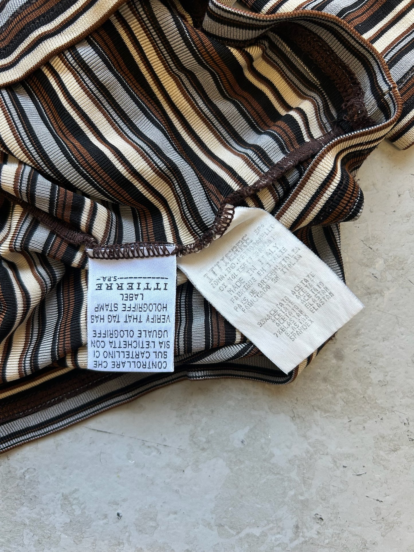 Dolce & Gabbana Striped Long Sleeve Shirt (M)