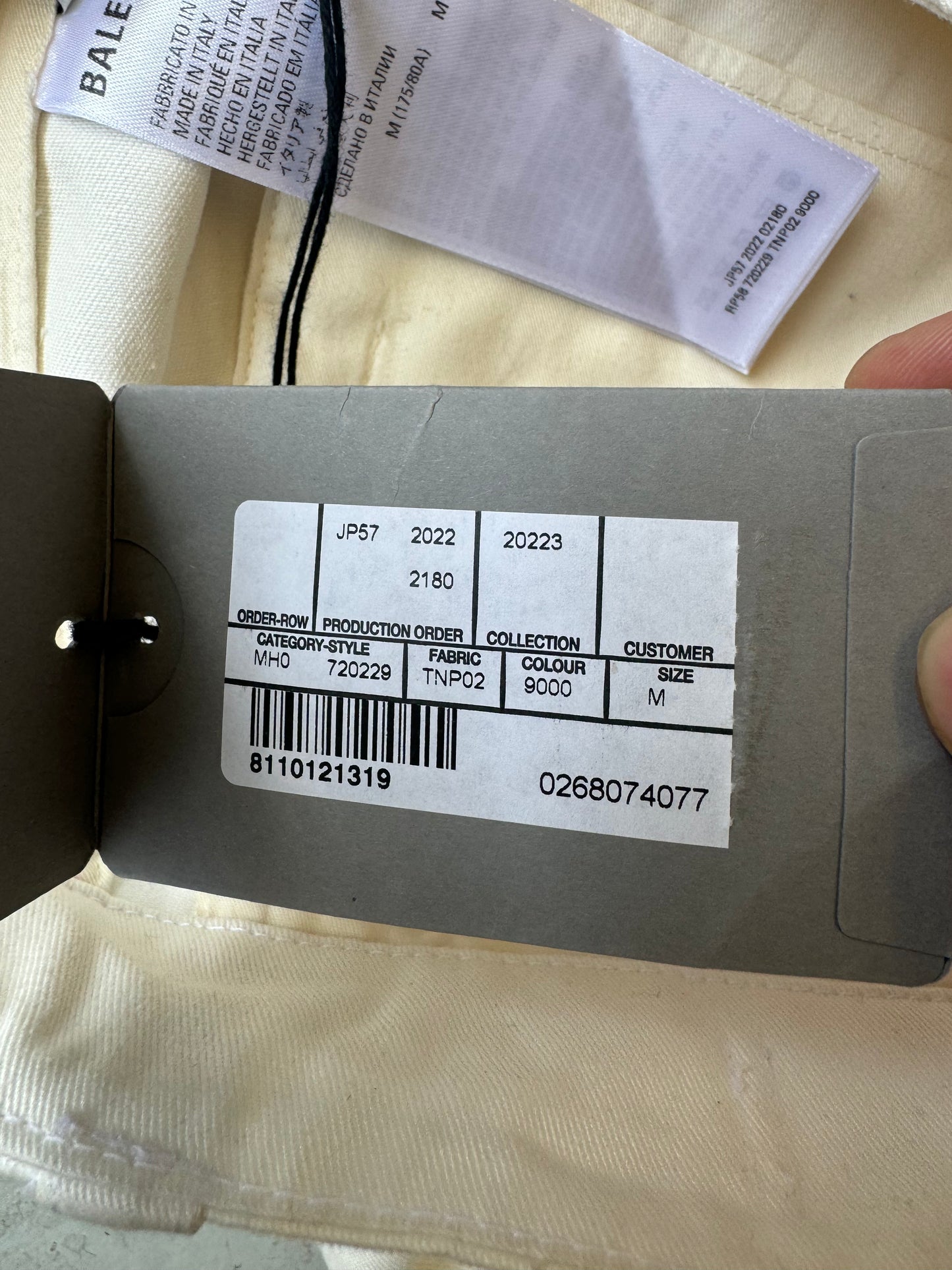 Balenciaga AW22 Kick Cargo Pants (M)