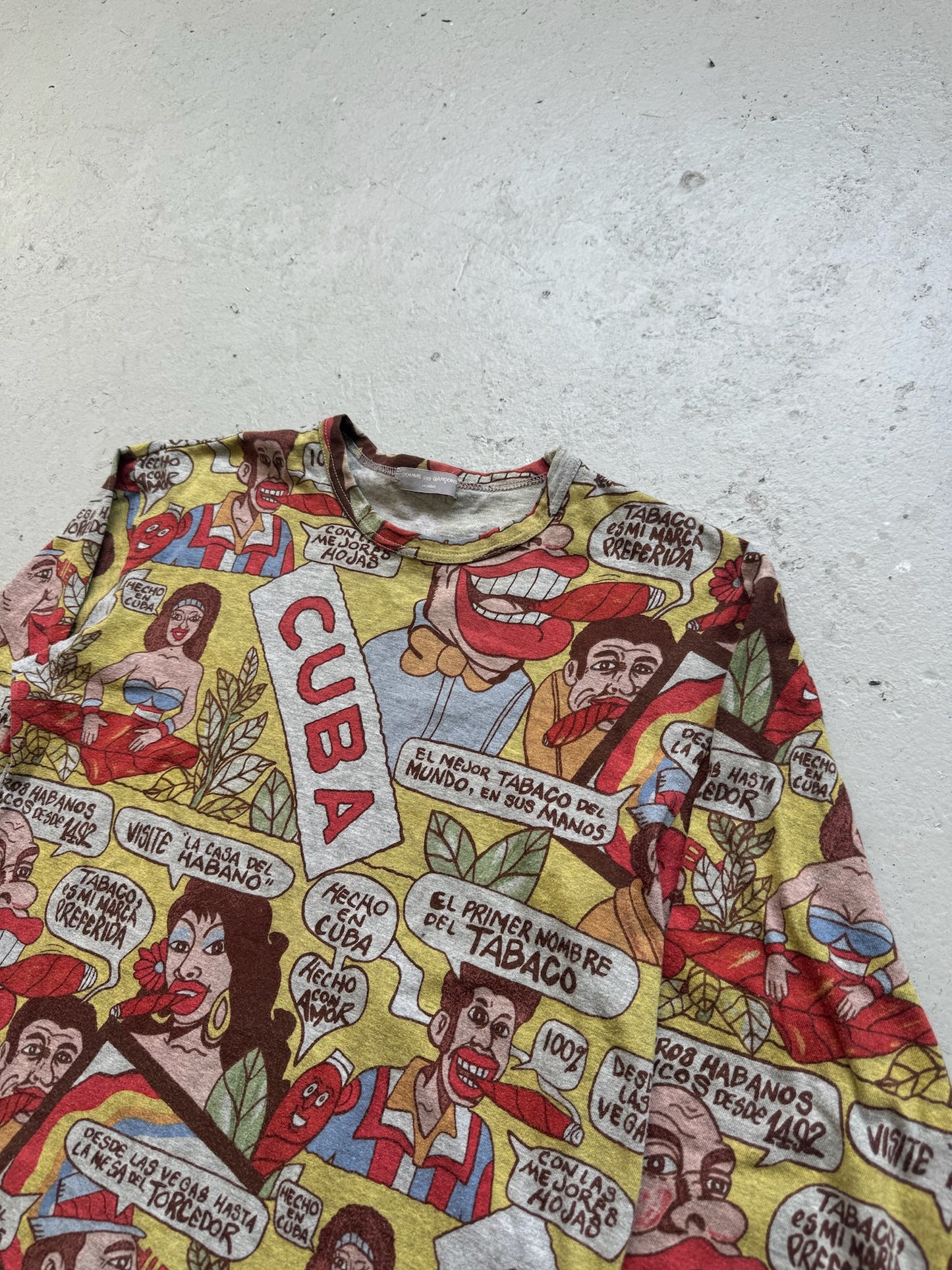 Comme Des Garcons Homme SS2002 Cuba Long Sleeve (S)