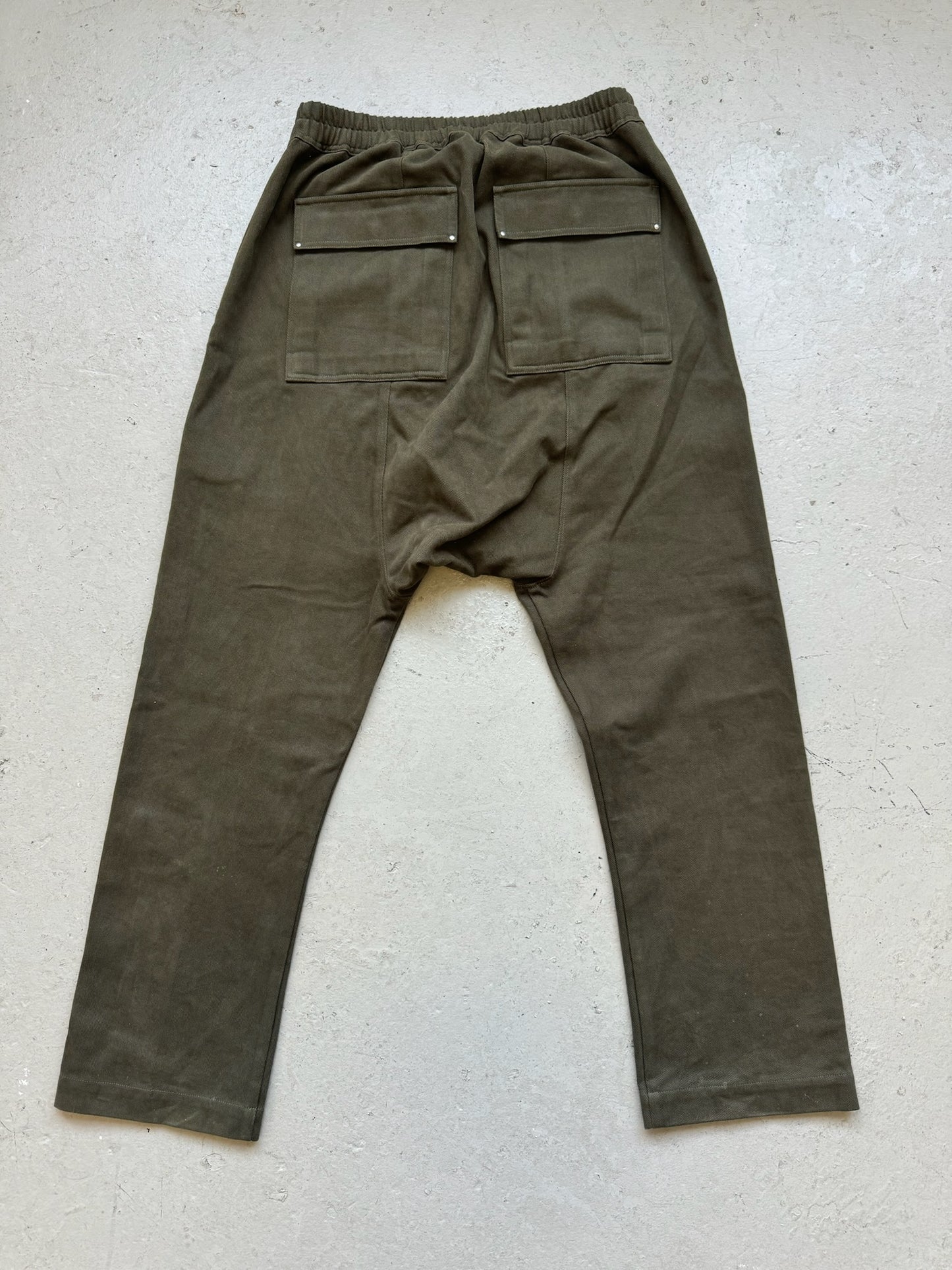 Rick Owens FW22 Strobe Cotton Blend Trousers (52)