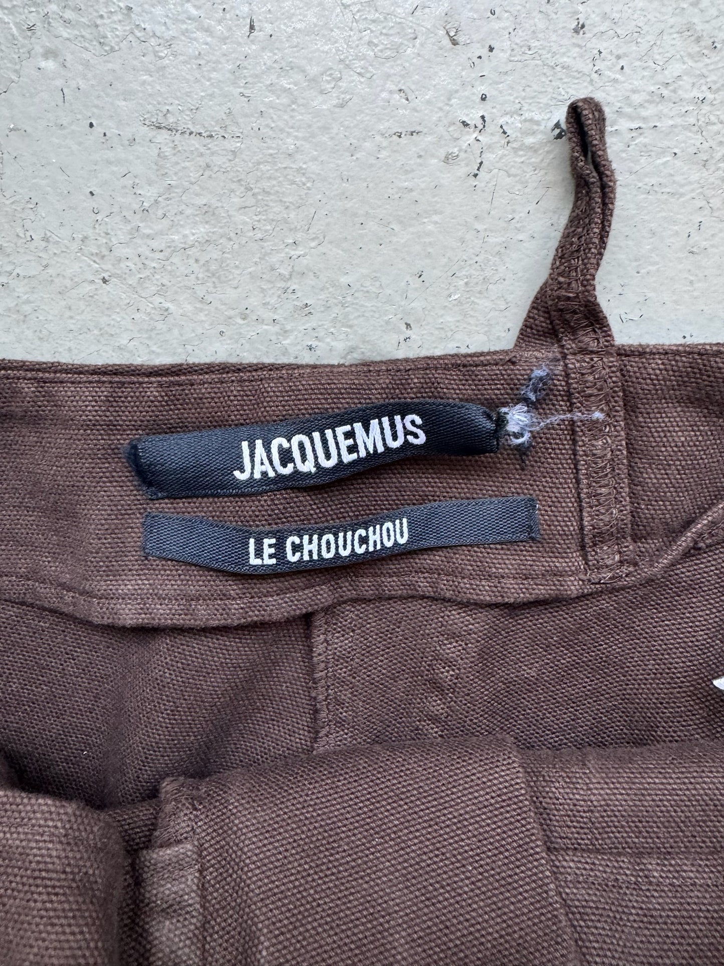 Jacquemus Le Cargo Croissant Brown Pants (50)