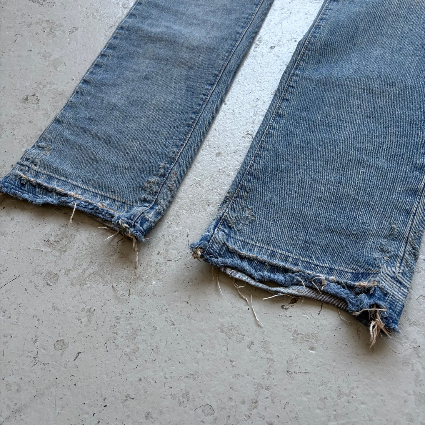 Rick Owens DRKSHDW FW07 Light Wash Detroit Cut Denim (28)