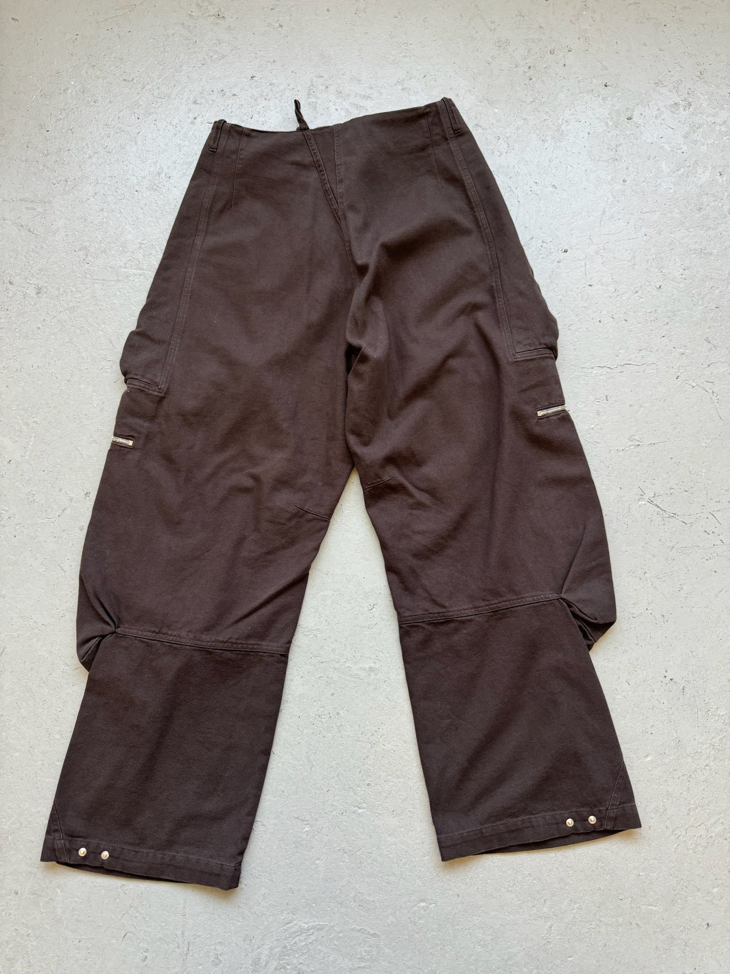 Jacquemus Le Cargo Croissant Brown Pants (50)