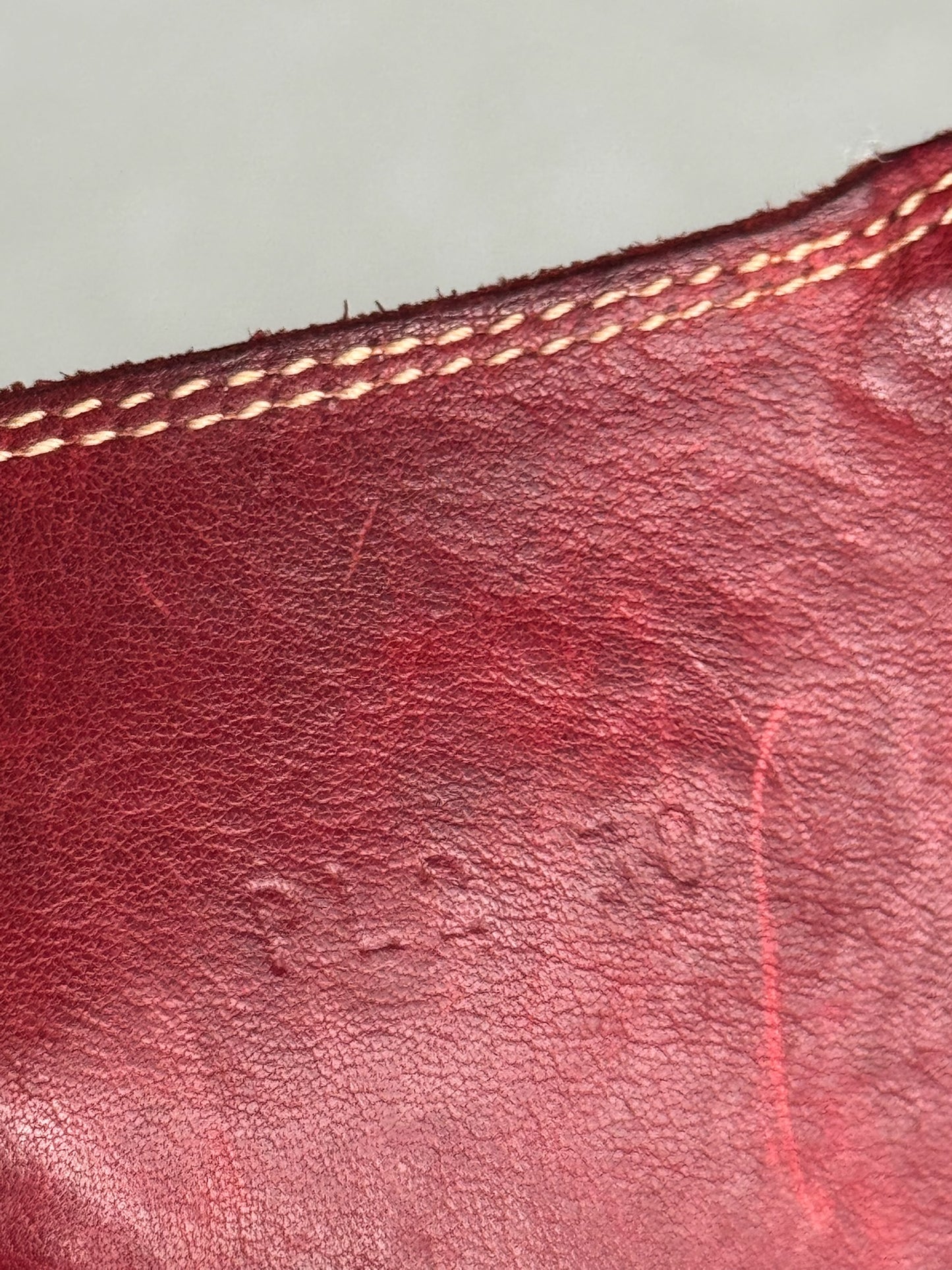 Guidi PL2 Front Zip Red Soft Horsre Leather Boots (38)