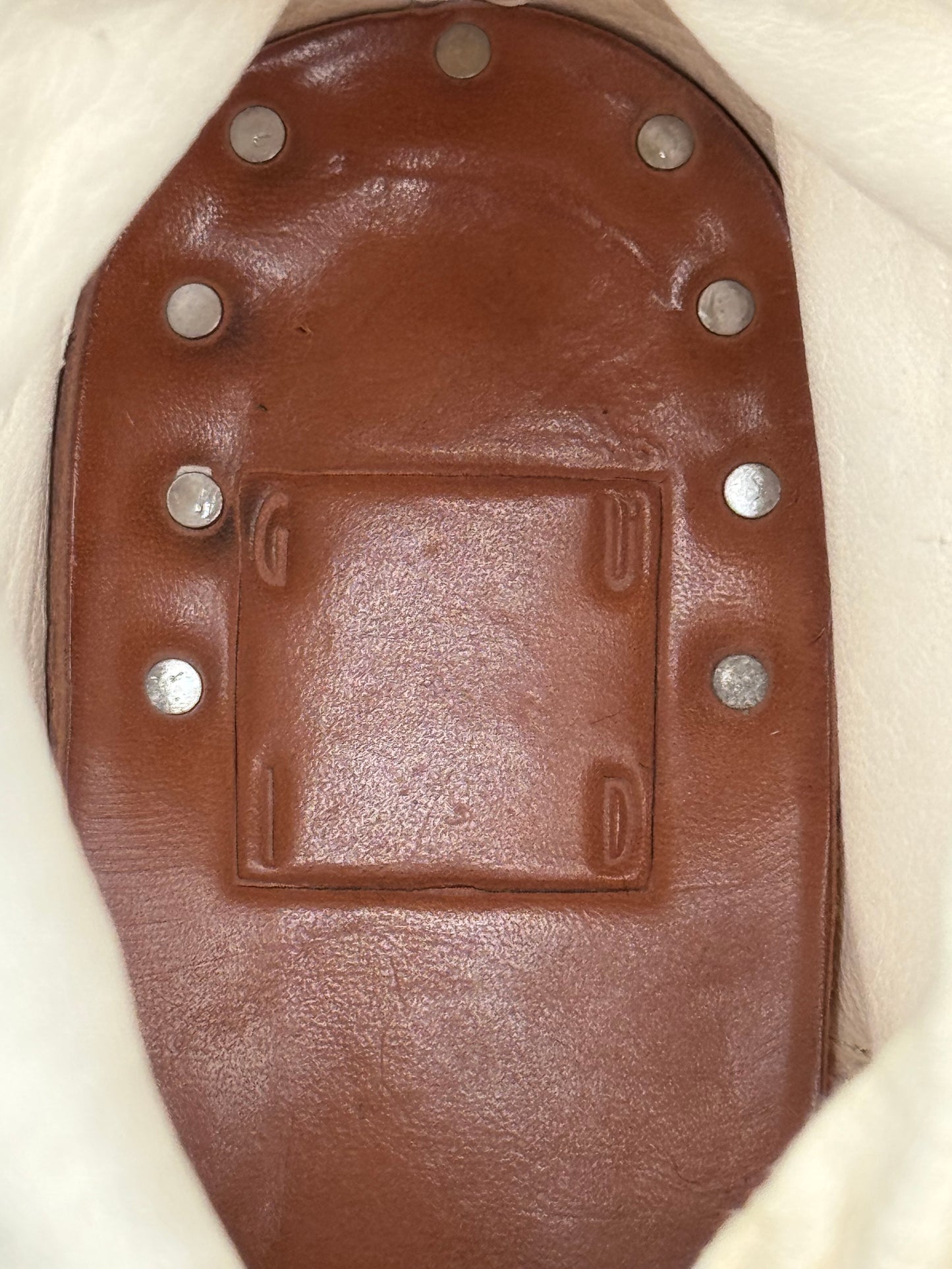 Guidi 310 Cream Front Zip Soft Horse Leather Boots (38)