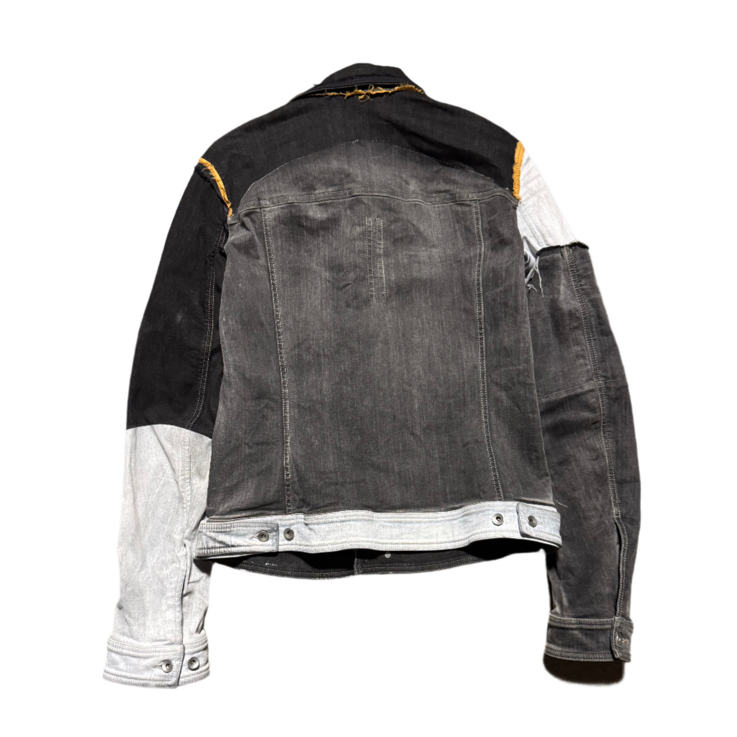Rick Owens DRKSHDW White Wax Sample Worker Jacket (S)