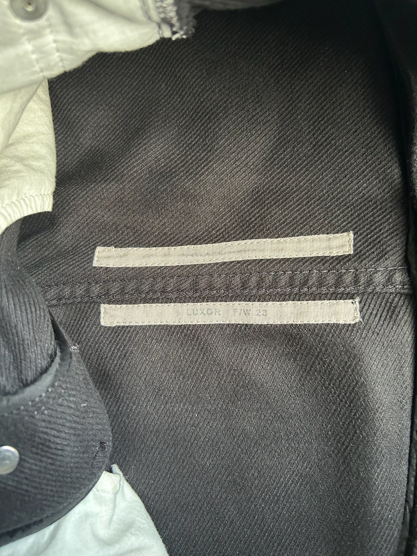 Rick Owens Sample FW23 LUXOR Triple Black Bolan Denim (31)