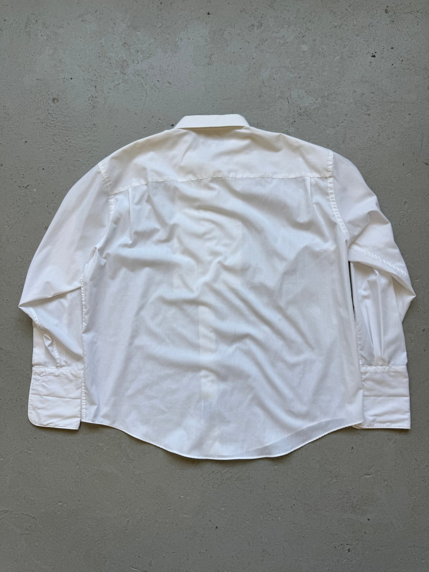 Yves Saint Laurent White Button Up (XL)