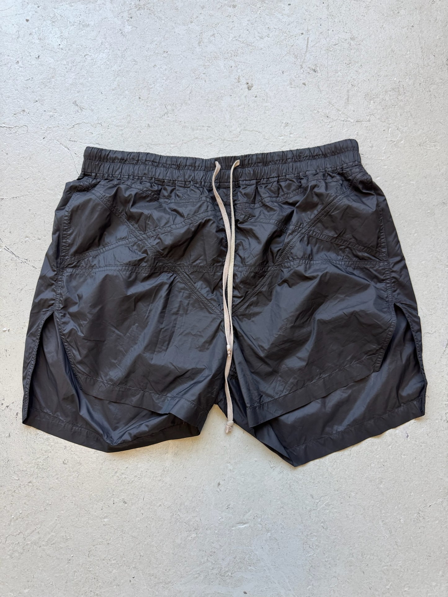 Rick Owens DRKSHDW Pentagram Nylon Shorts (L)