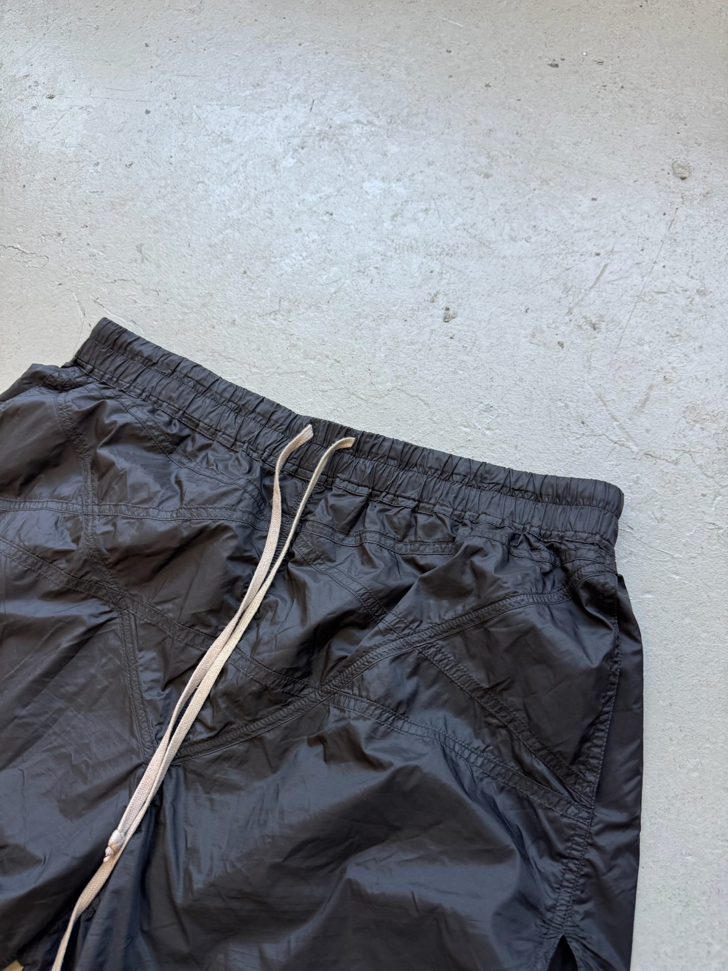 Rick Owens DRKSHDW Pentagram Nylon Shorts (L)