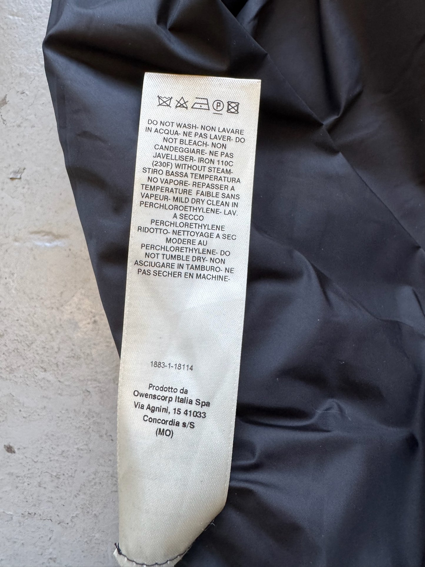 Rick Owens DRKSHDW Puffer Scarf (OS)