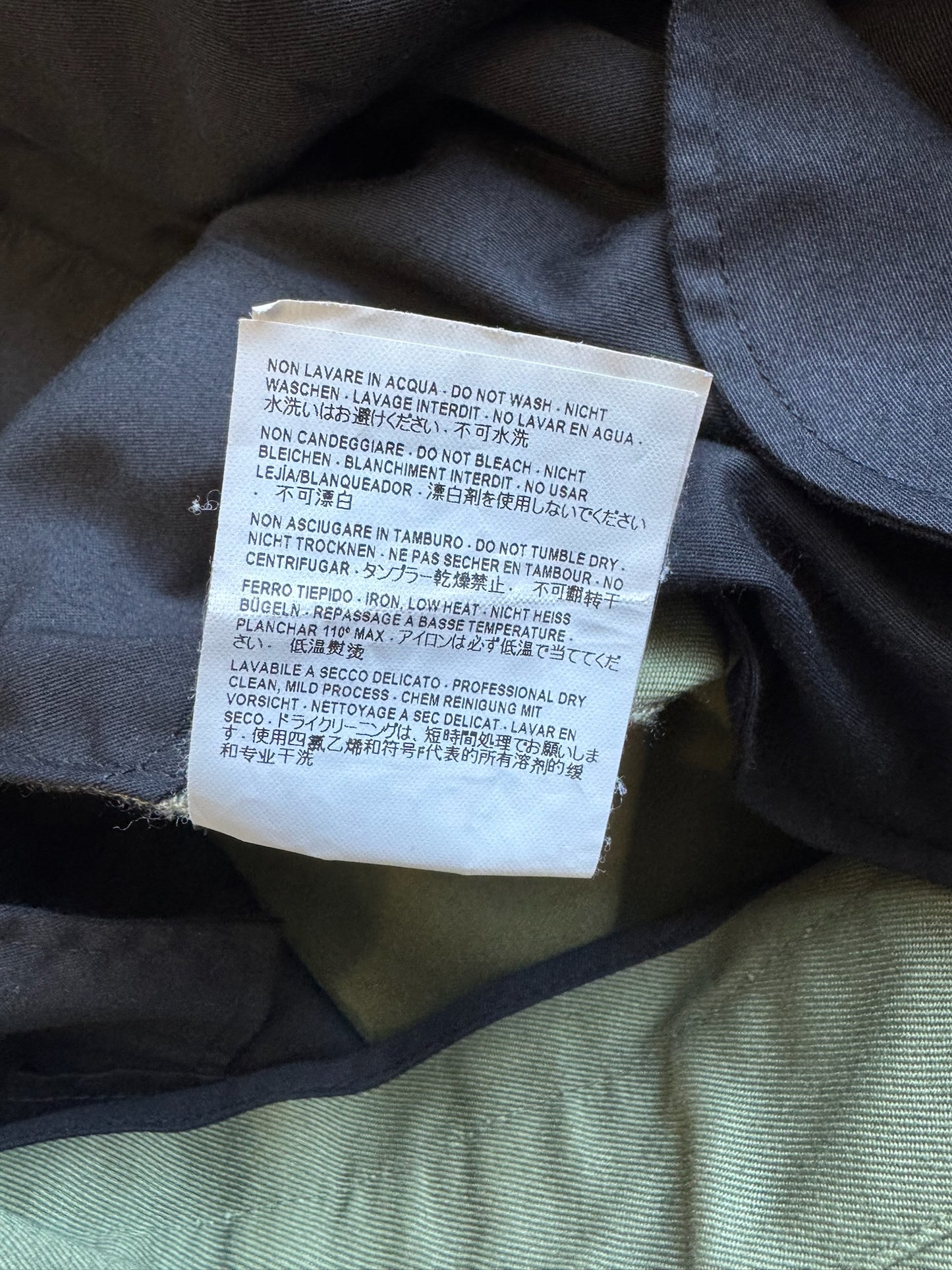 Balenciaga Paris Olive Trousers (44)