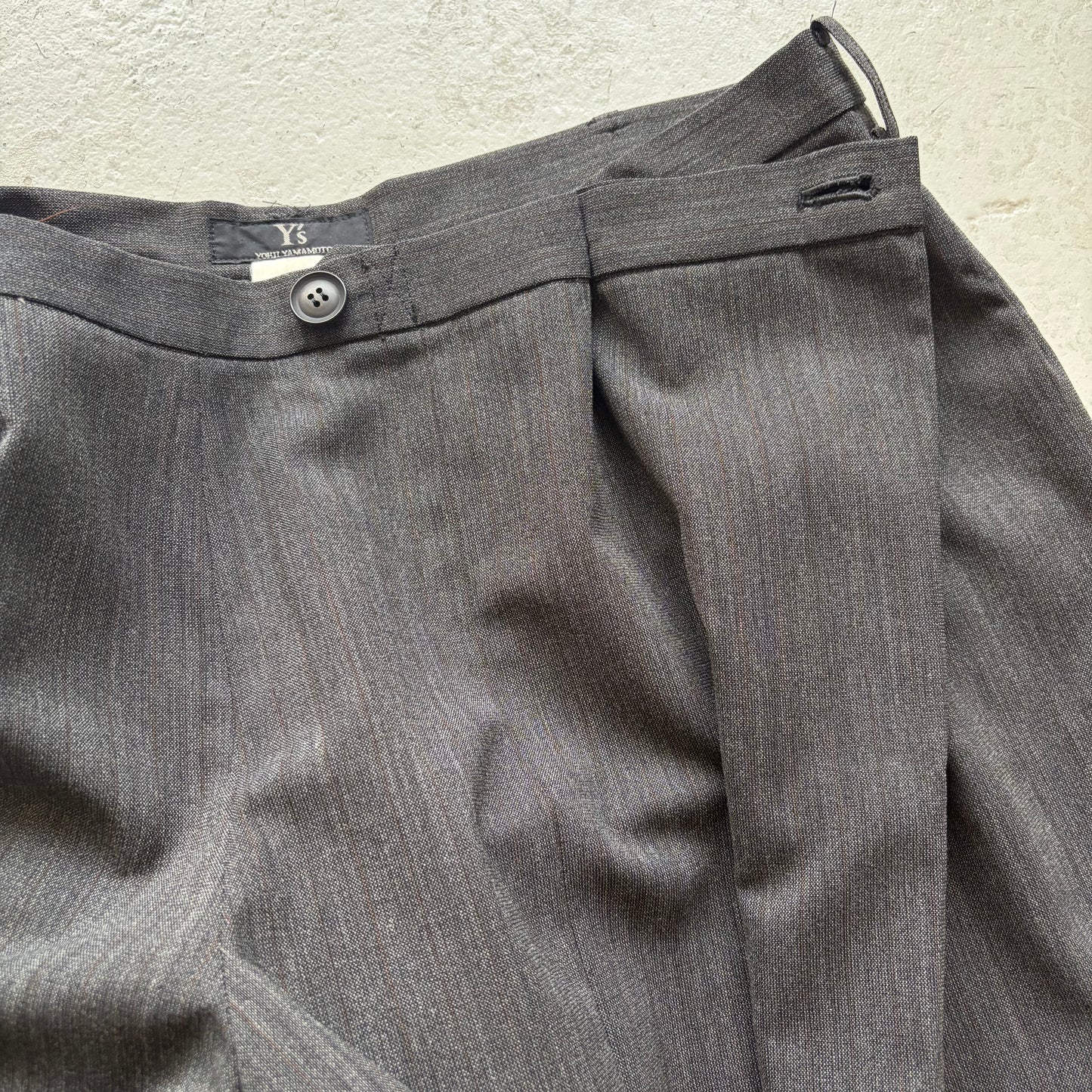 Y's By Yohji Yamamoto Grey Trousers (33)
