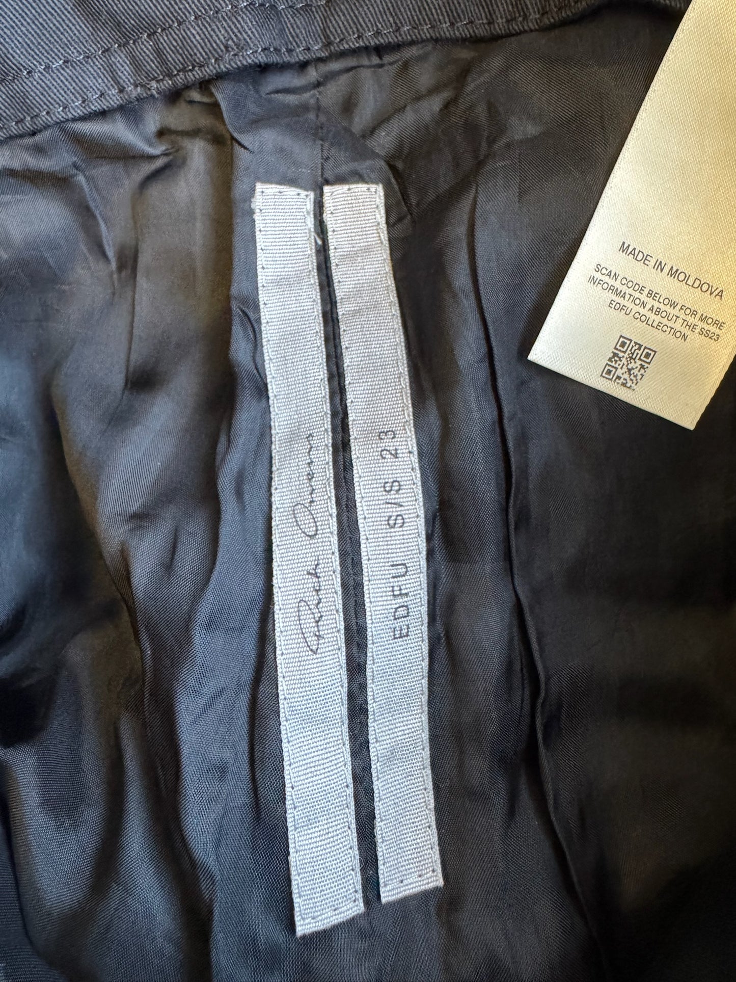Rick Owens Edfu SS23 Grained Lamb Leather Bolan Banana Cut (30)
