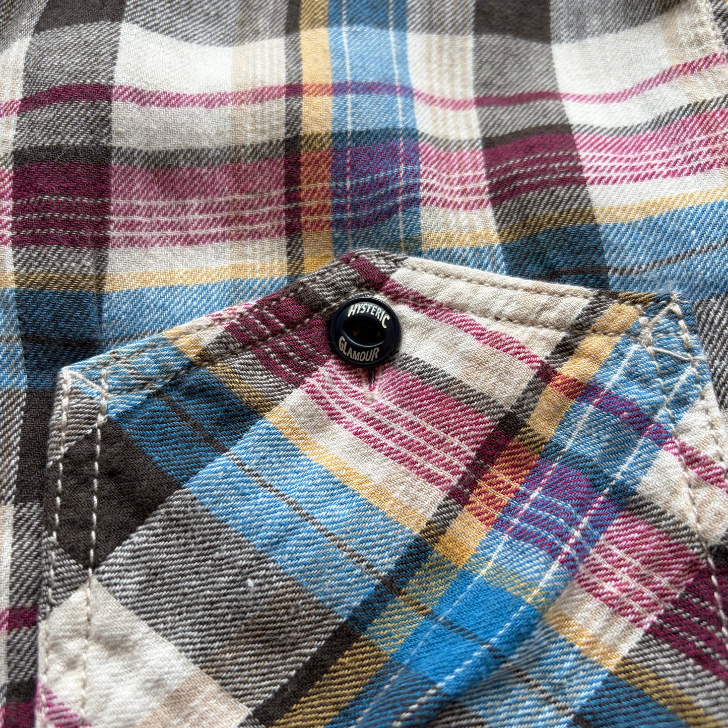 Hysteric Glamour Plaid Flannel (M)