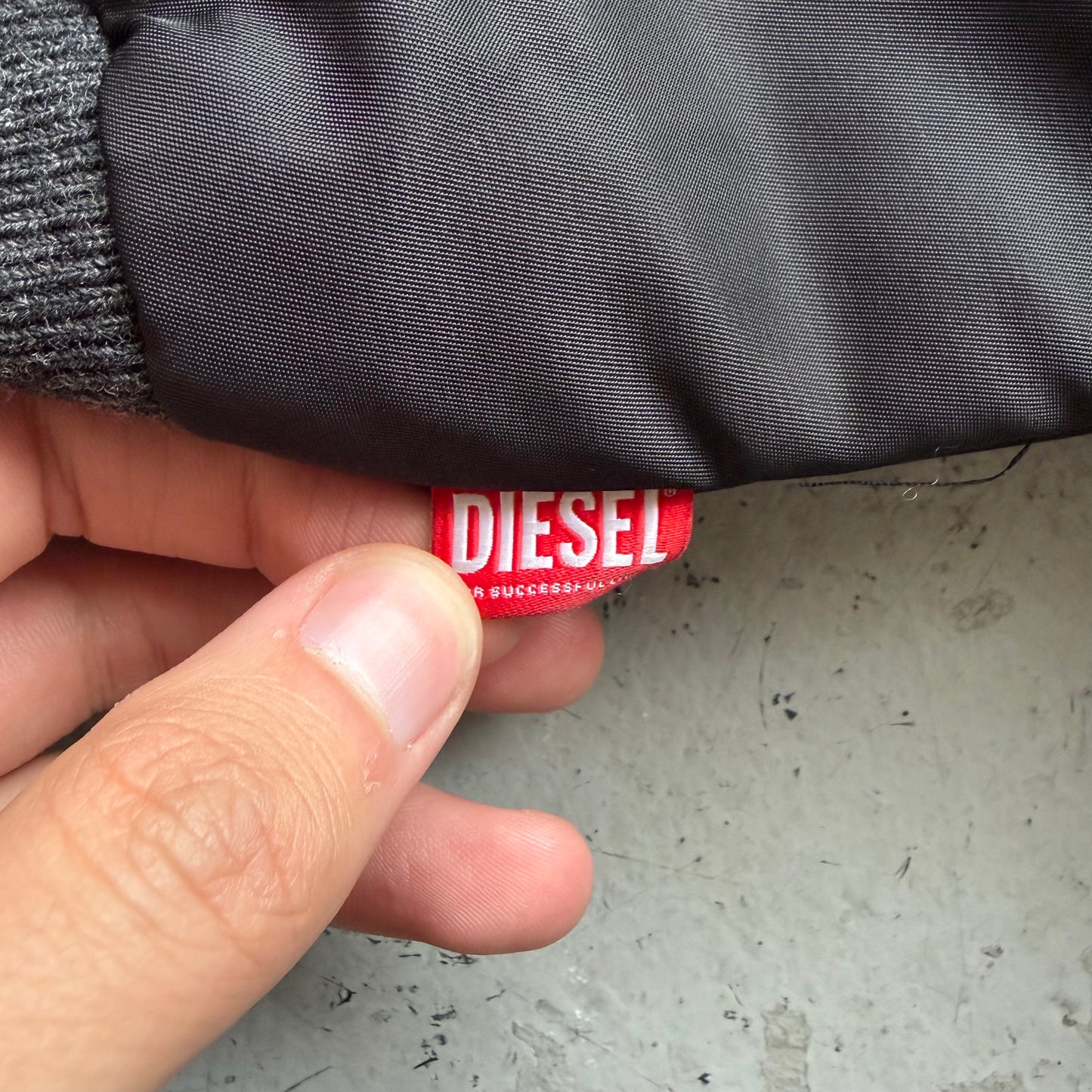 Diesel Knit Paneled Jacket (M)