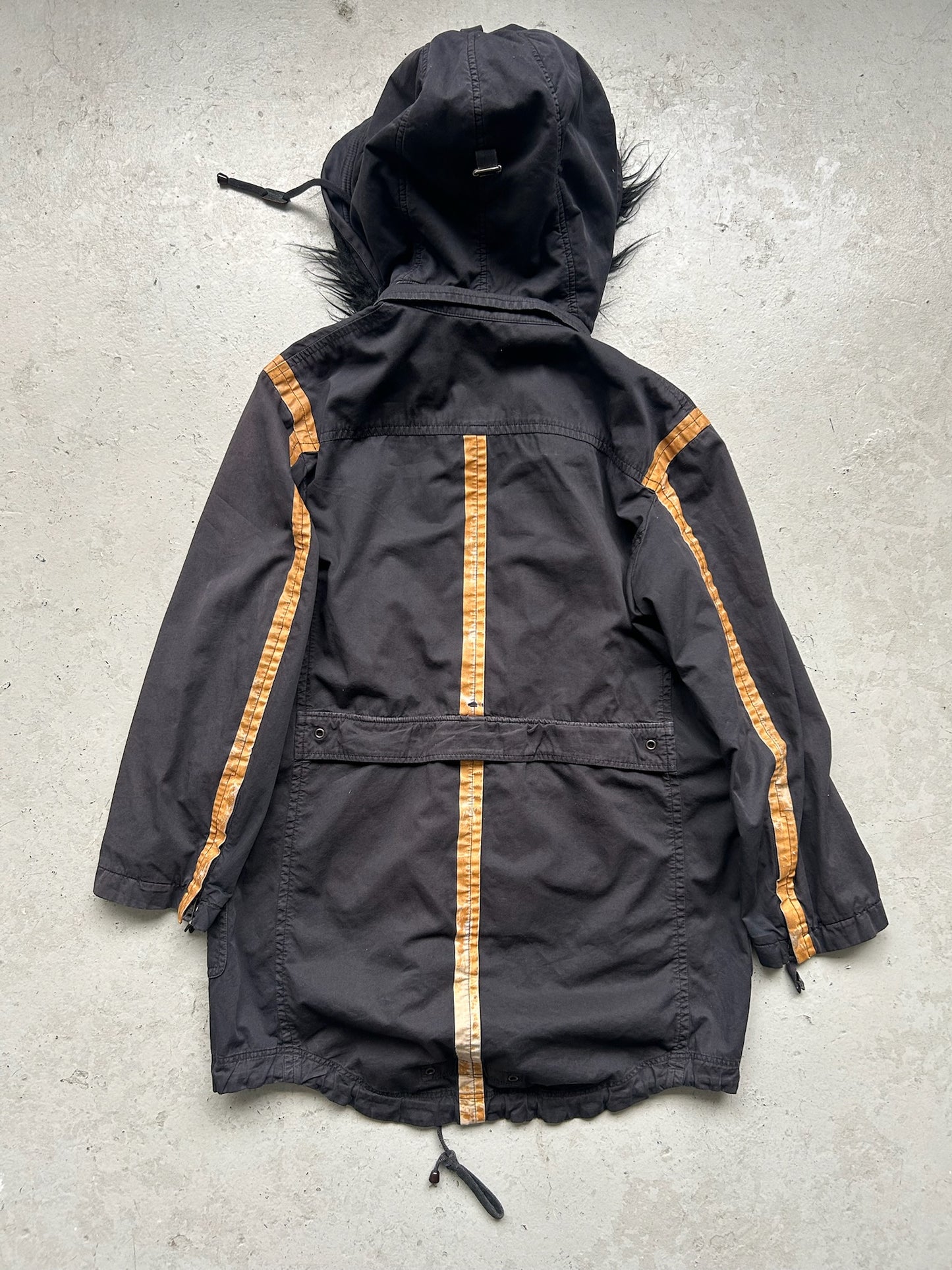 Neil Barrett AW04 Fur Hooded Parka