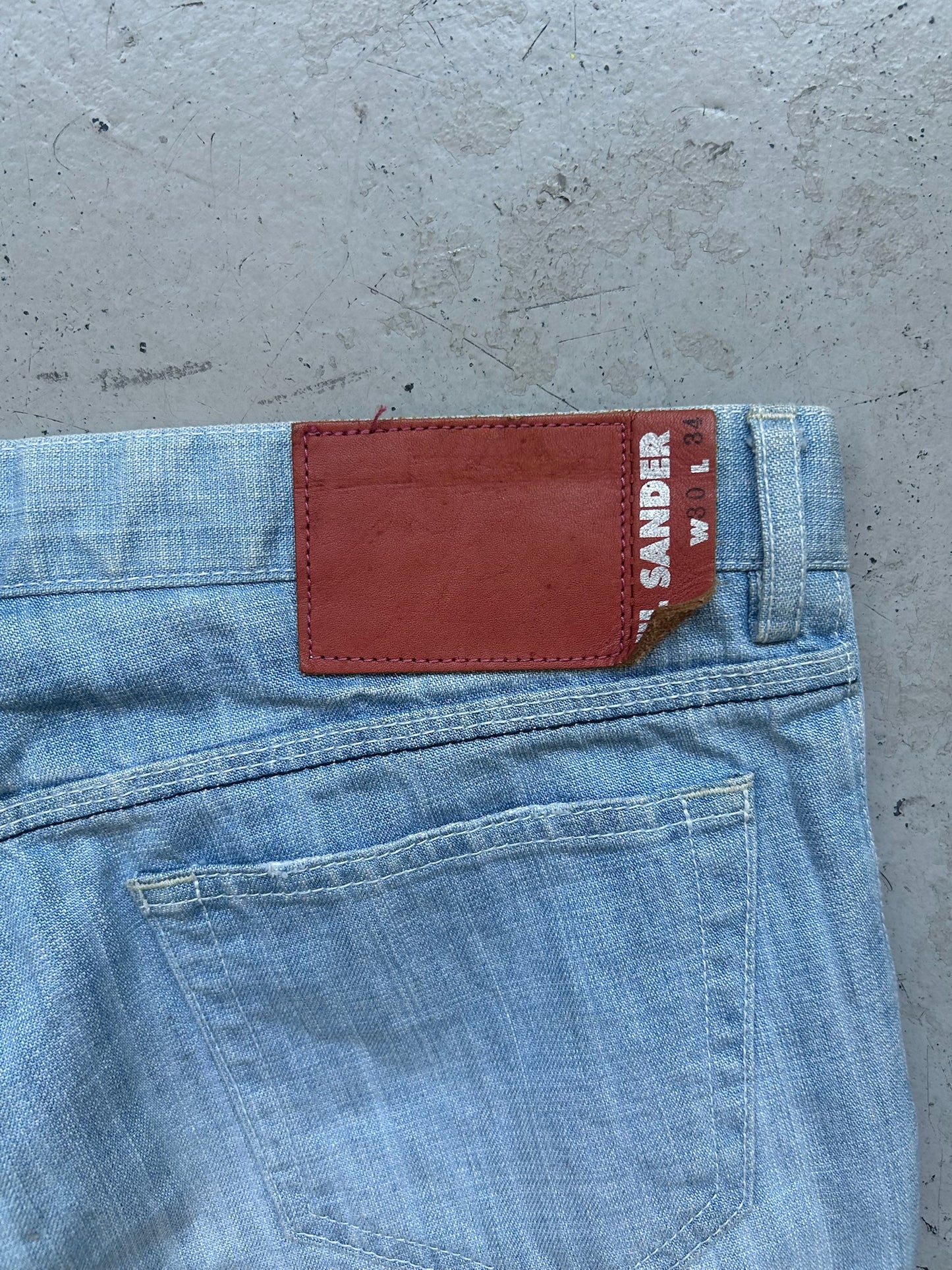 Jil Sander by Raf Simons Light Wash Denim (30)