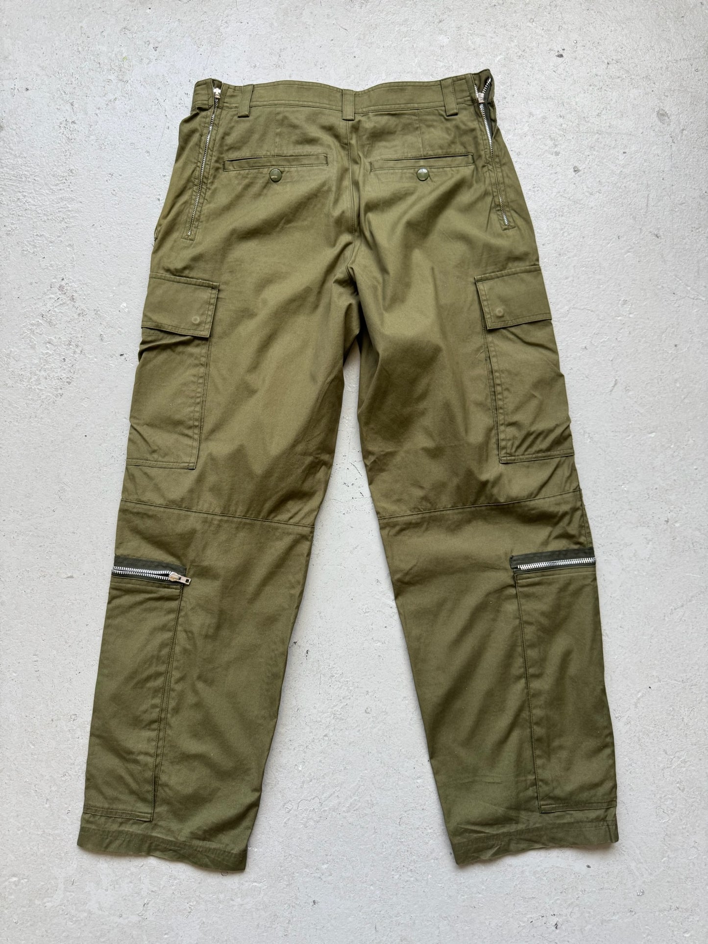 Helmut Lang Olive Astro Pants (31)