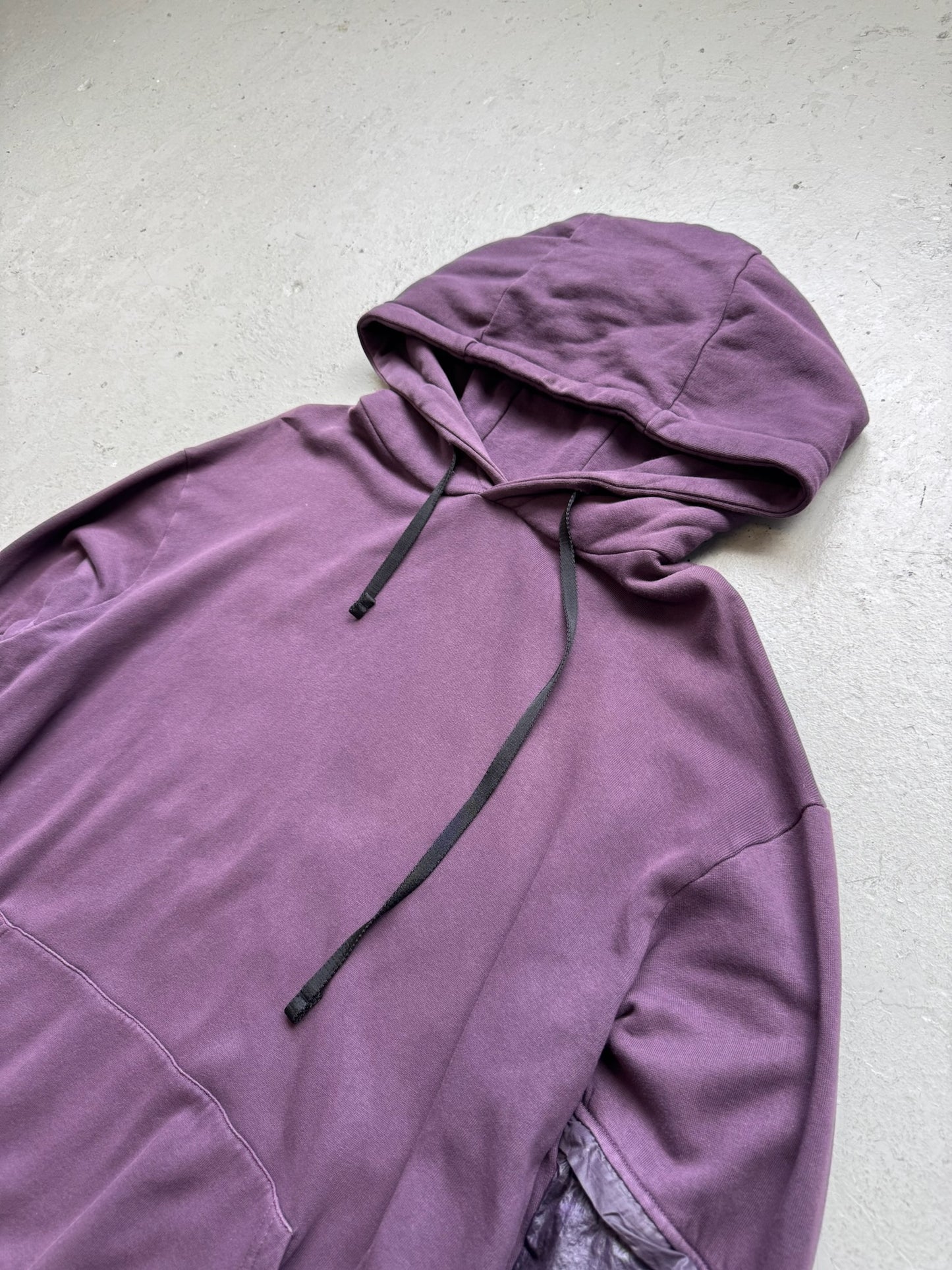 Alyx Purple Nylon Sleeve Hoodie (L)