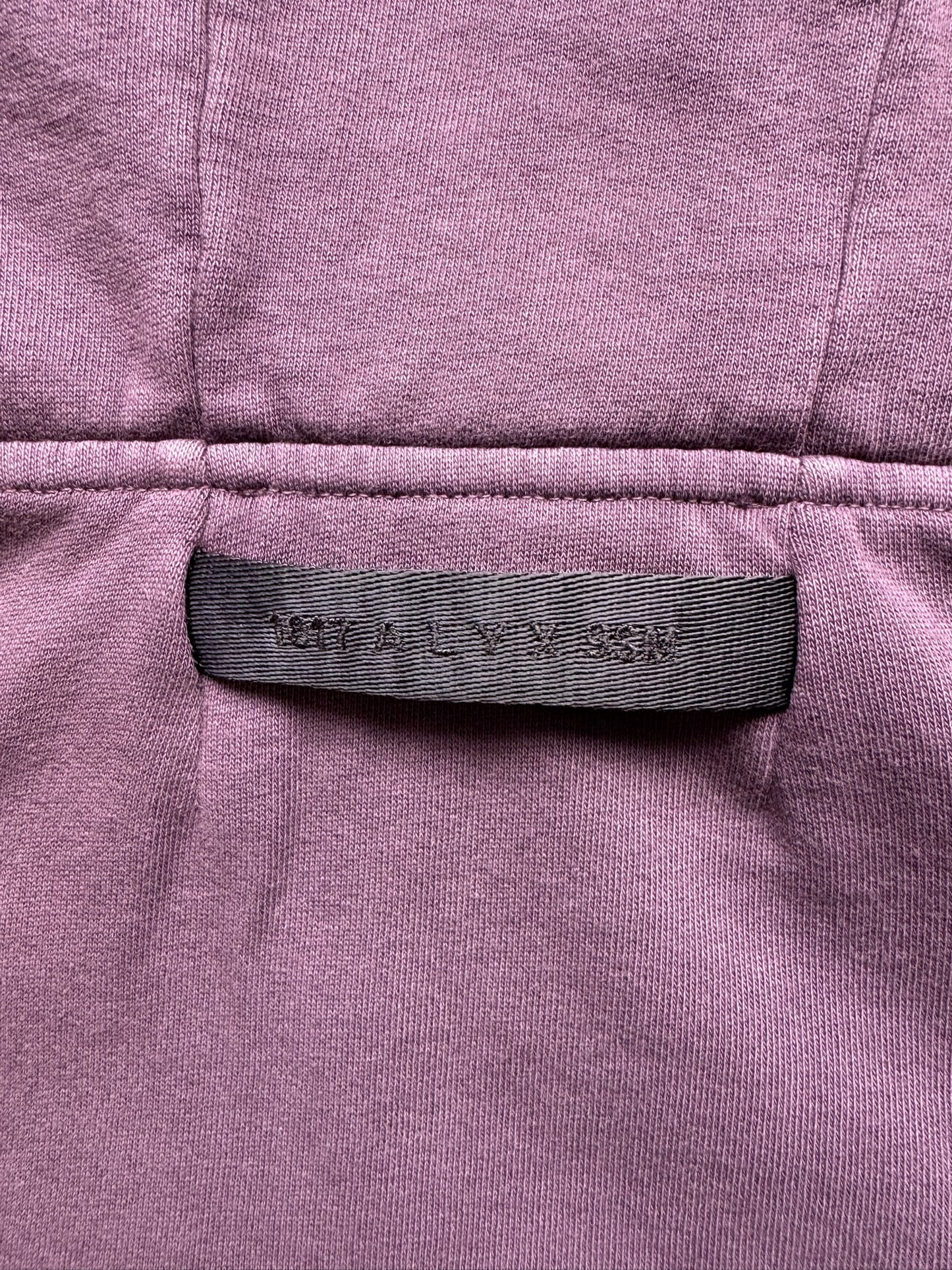 Alyx Purple Nylon Sleeve Hoodie (L)
